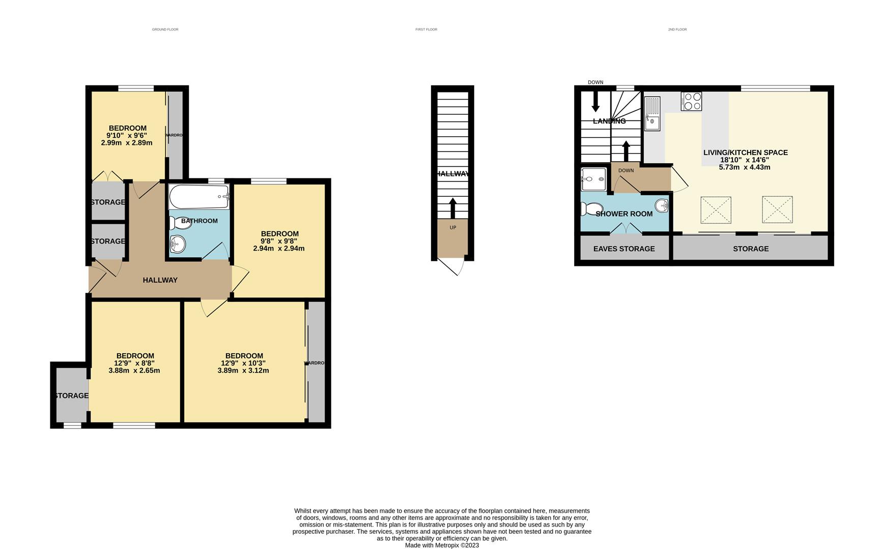 29a, Central Avenue, London floorplan
