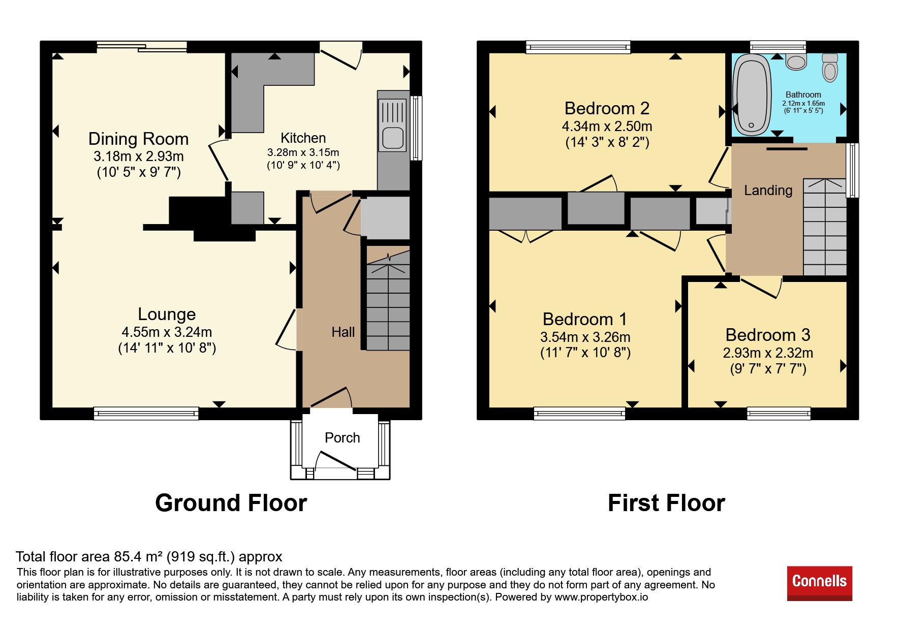 75, Westwood Road, Salisbury floorplan
