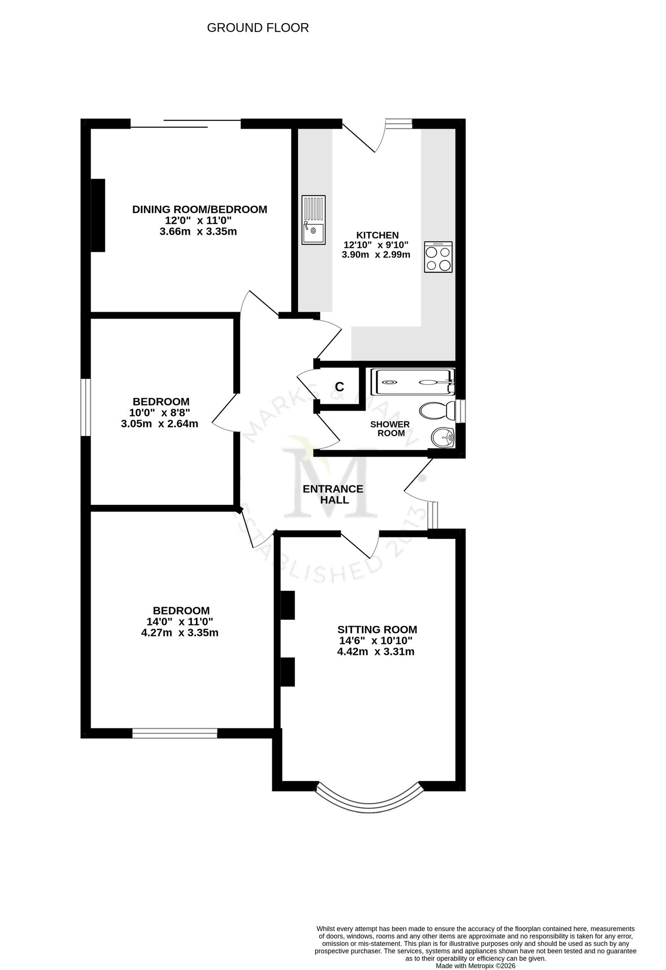 7, Medway Road, Ipswich floorplan