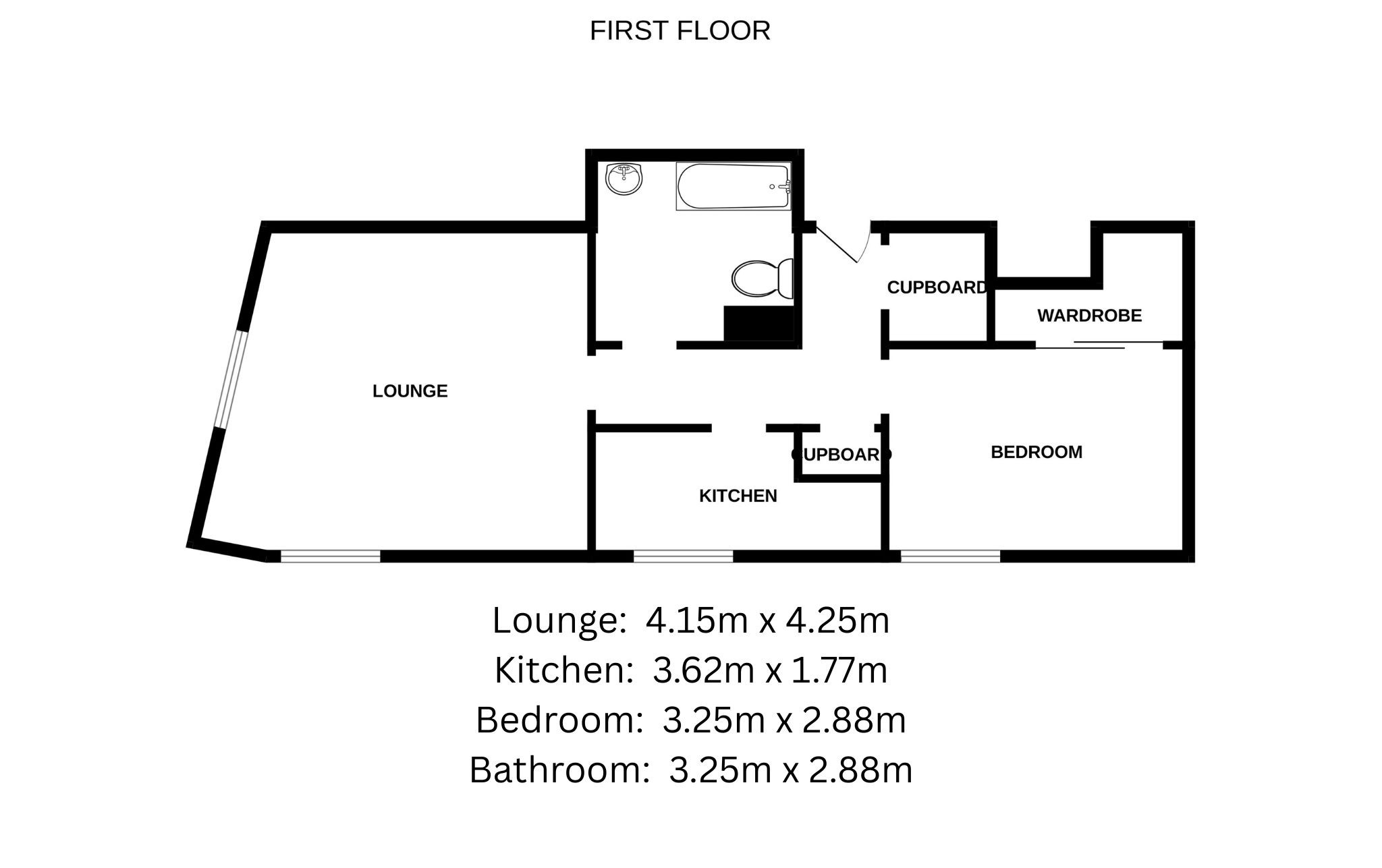Flat 24 Bonnybank Apartments, 6, Forebank Street, Dundee floorplan