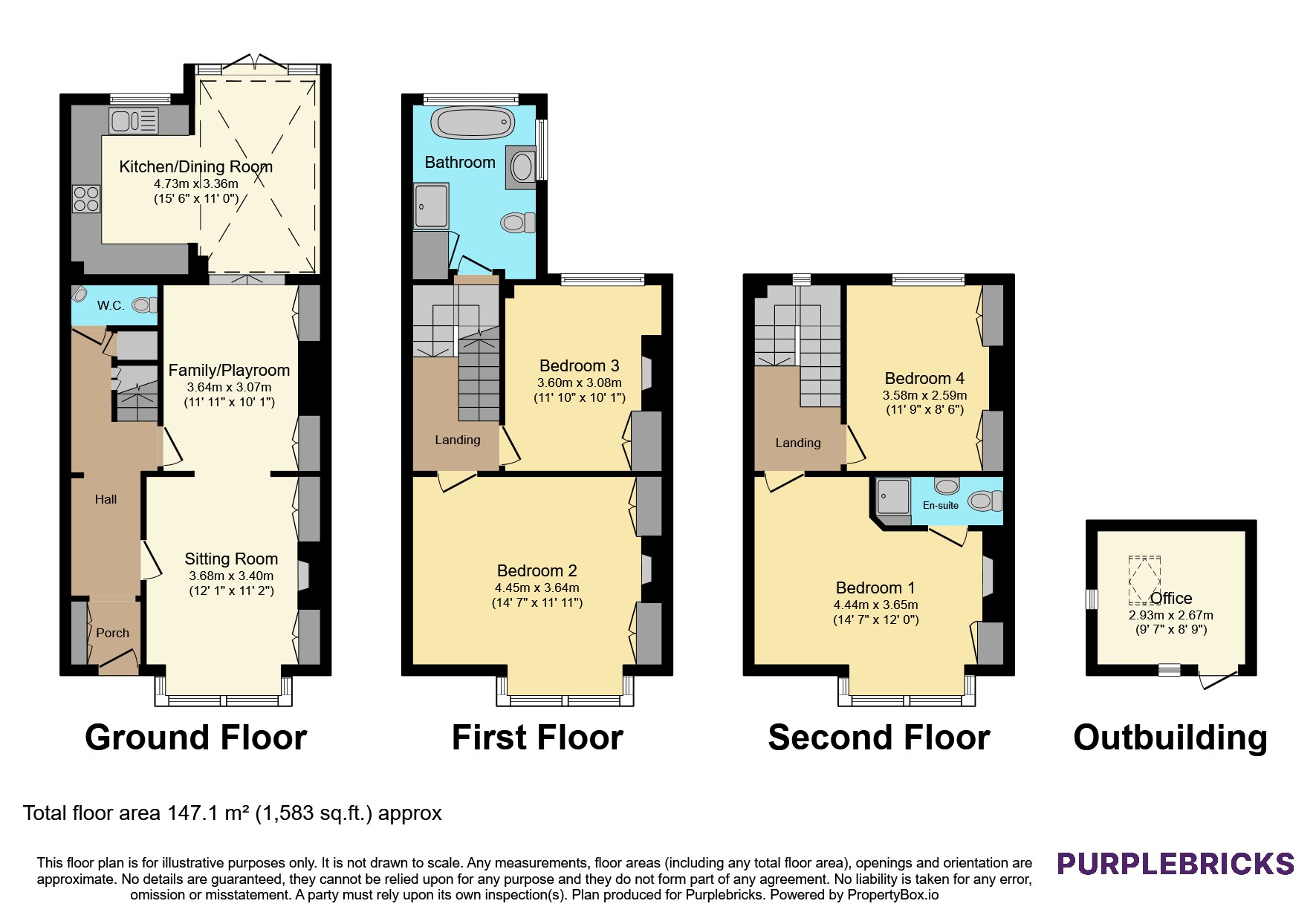 5, Oaks Road, Tenterden floorplan