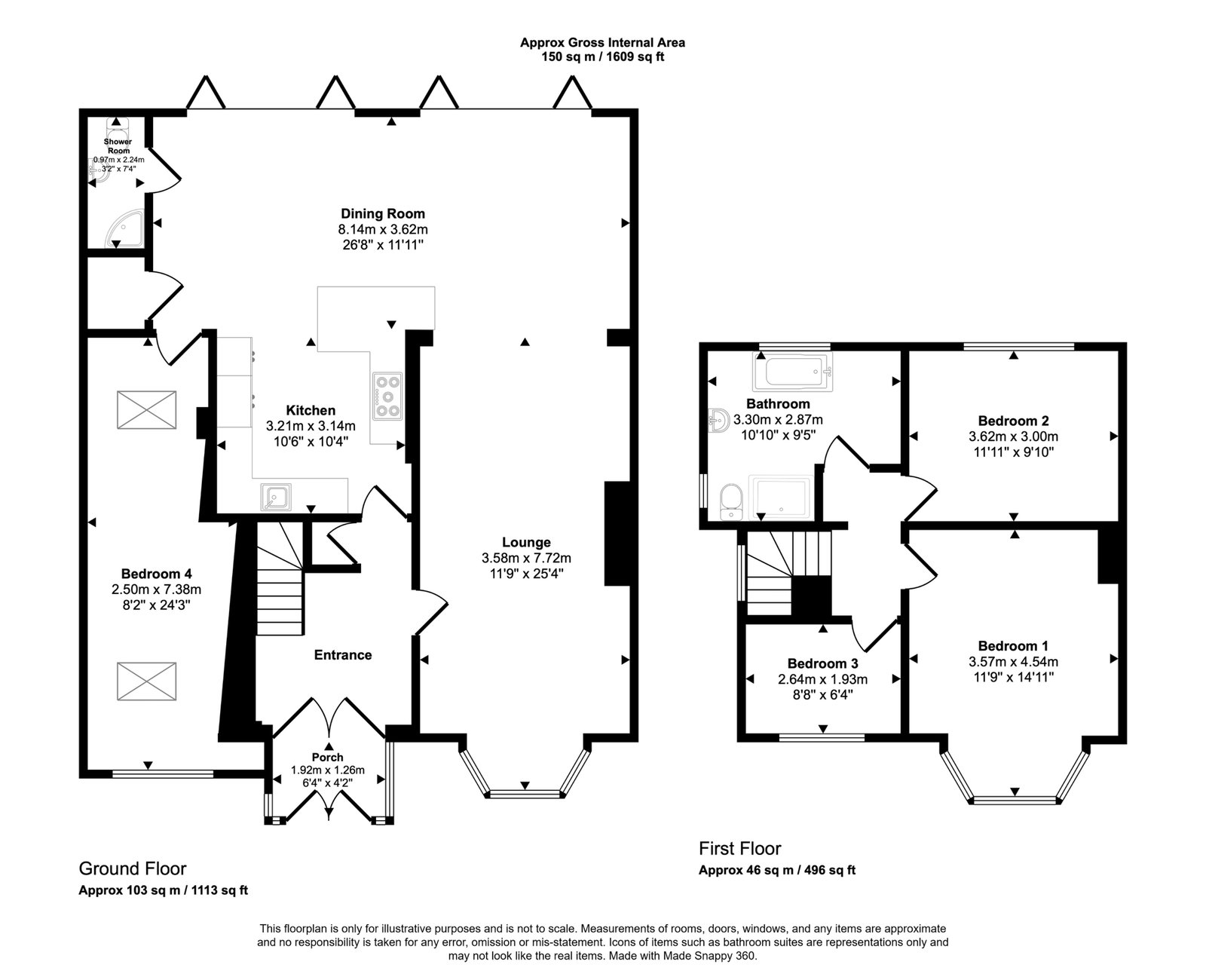 6, Griffin Road, Birmingham floorplan
