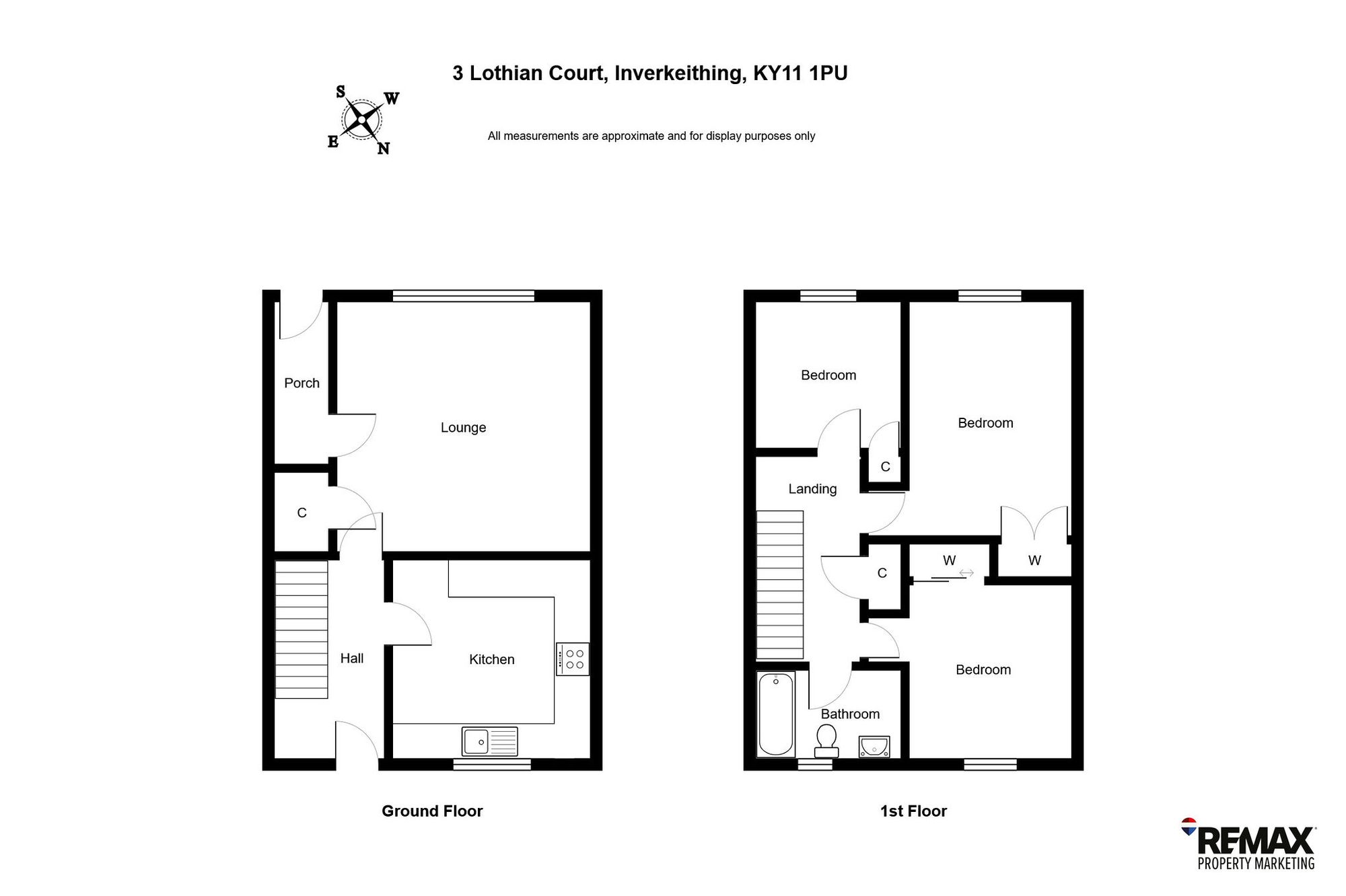 3 Lothian Court, Inverkeithing floorplan