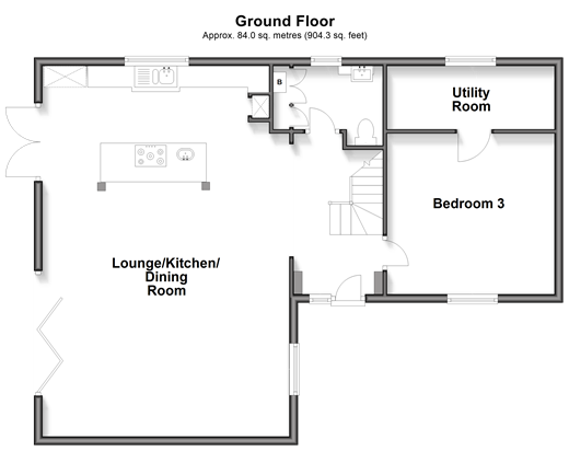 Mount End Theydon Mount, Epping floorplan
