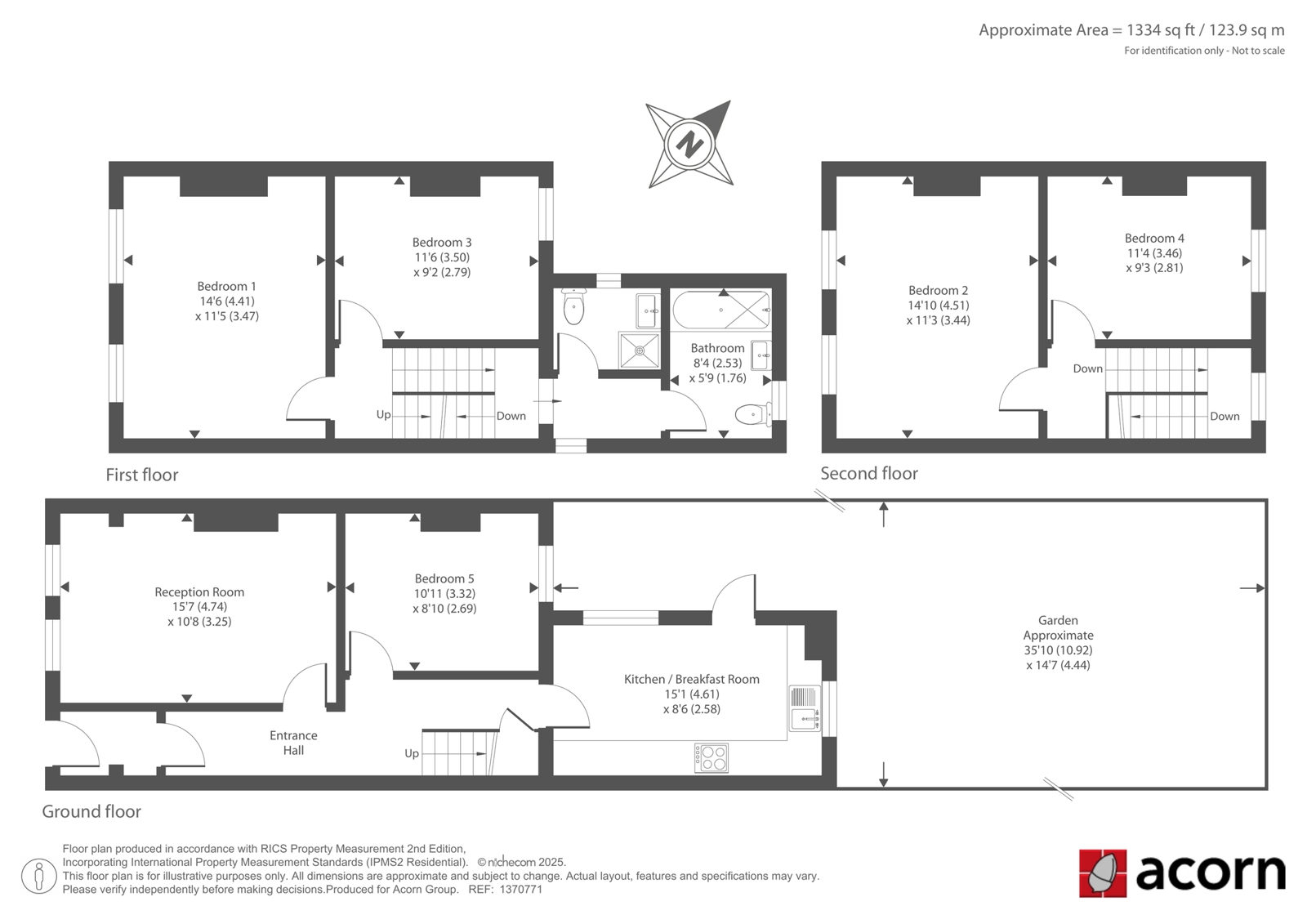 Gibbon Road, Peckham, London floorplan