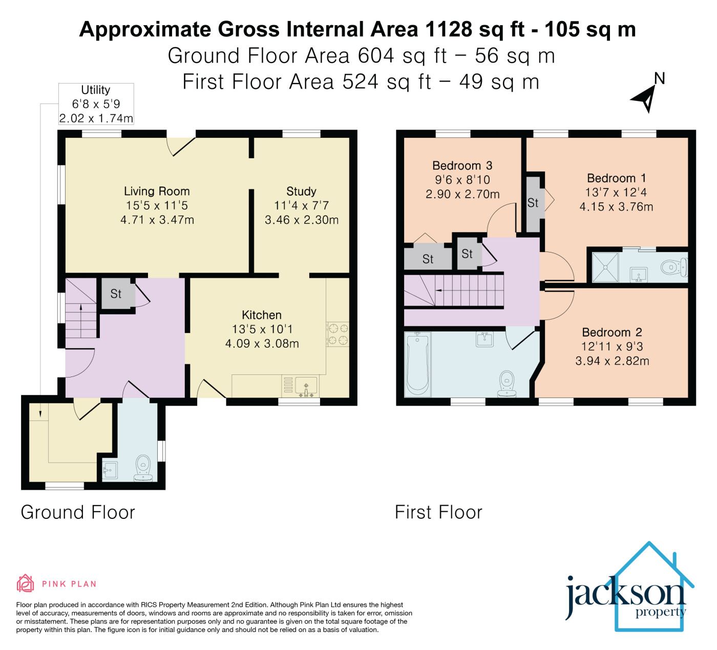 1 Church Crescent, Leominster floorplan