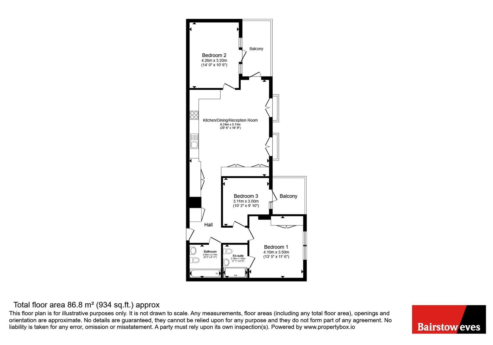 Flat 27, Meadowpip House, 5, Vernal Way, London floorplan