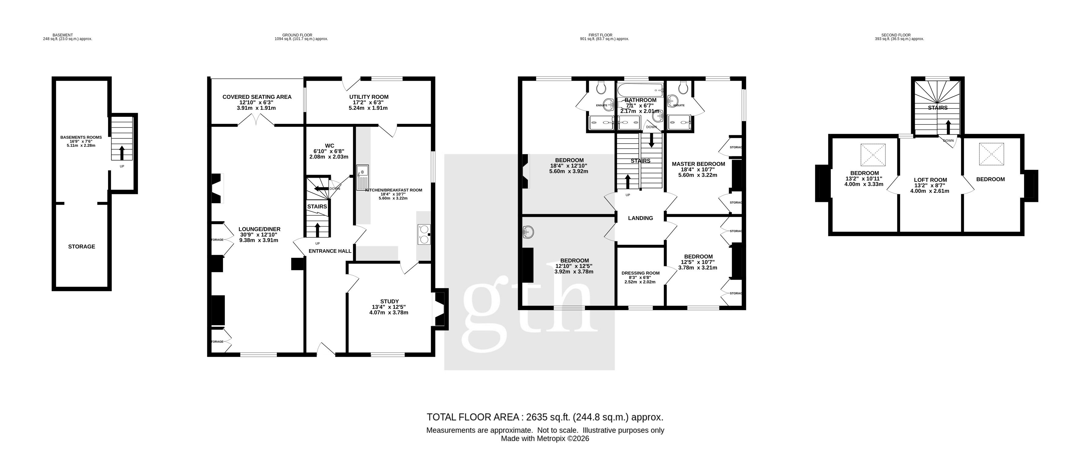 43, Old Road, Devon floorplan