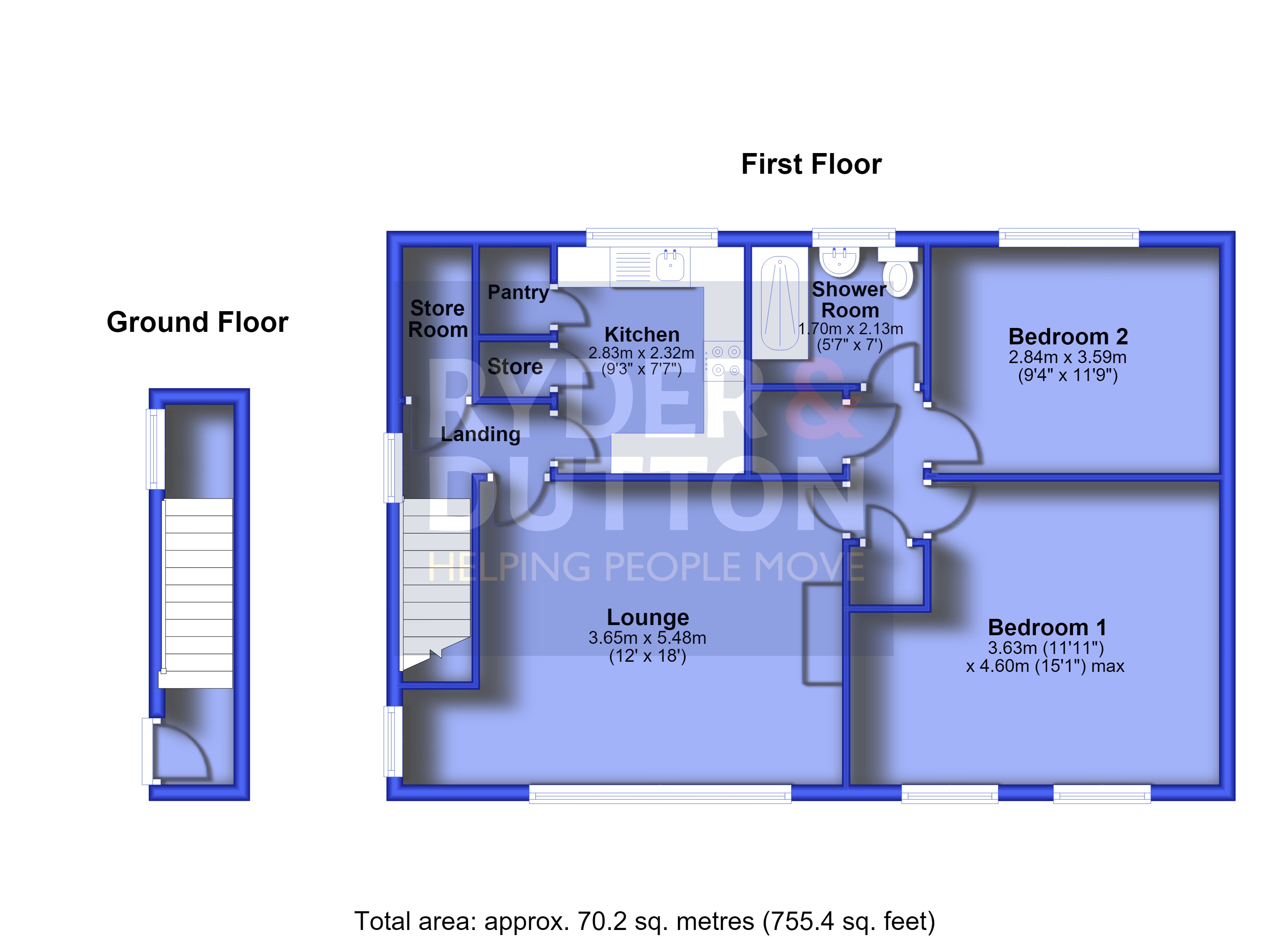 165, Pennine Road, Rossendale floorplan