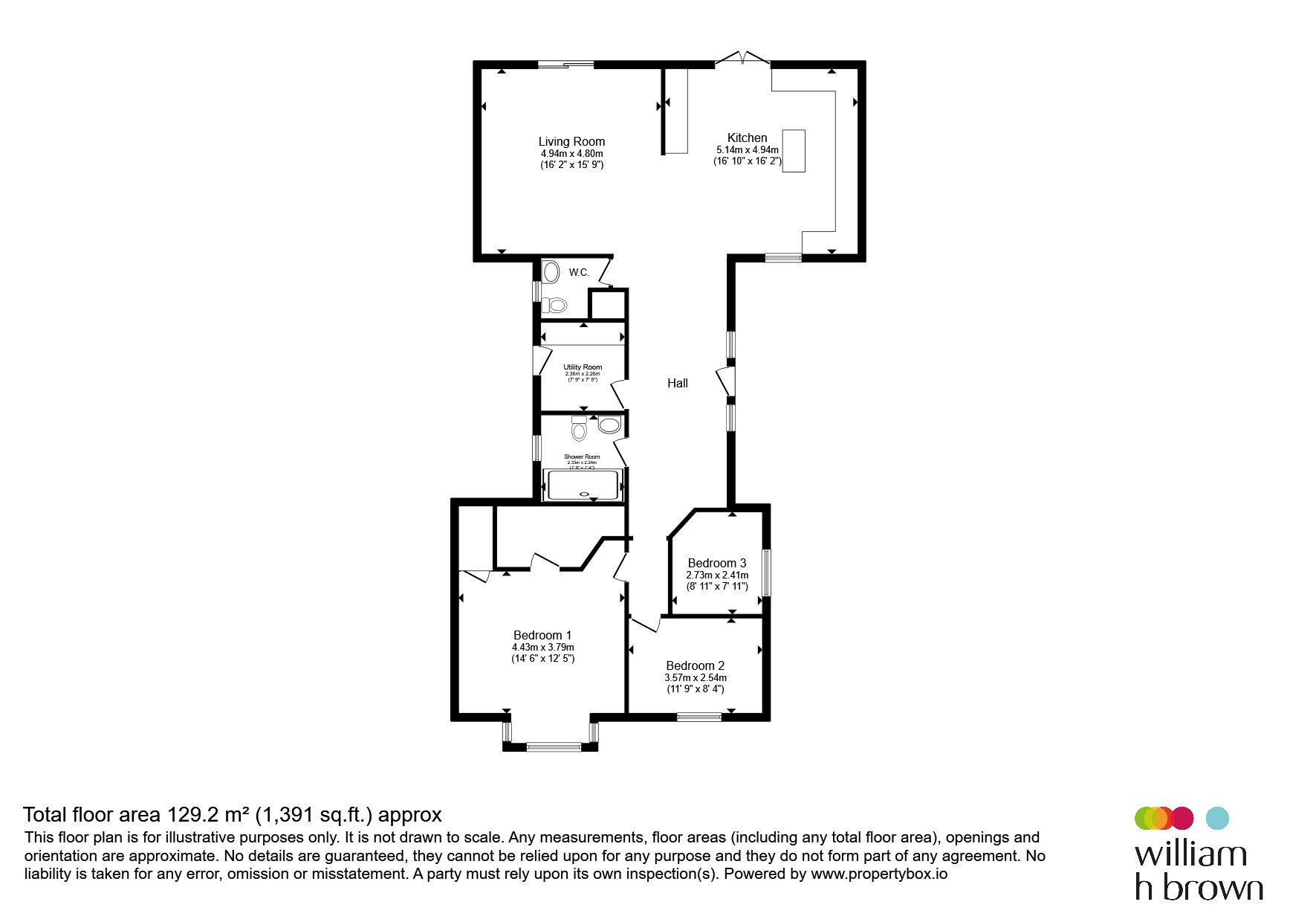Toodle Pip, Oakmead Road, Clacton-On-Sea floorplan