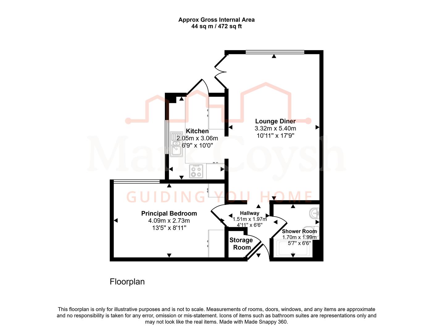 6, Oakmead Green, Epsom floorplan