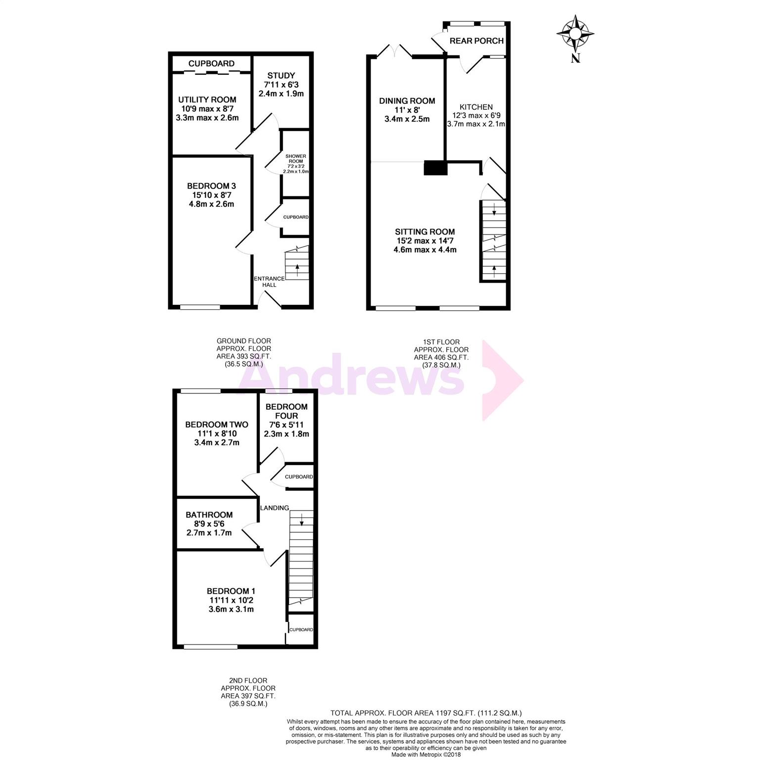 4 Bedrooms Terraced house for sale in Calton Walk, Bath, Somerset BA2