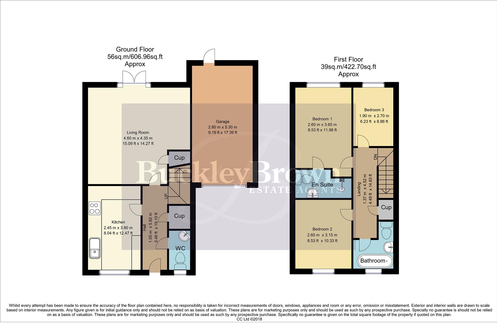 23, Ladybank Rise, Nottingham floorplan