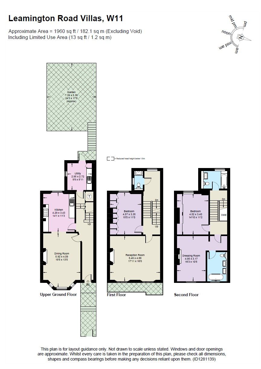 32,Upper Maisonette, Leamington Road Villas, London floorplan