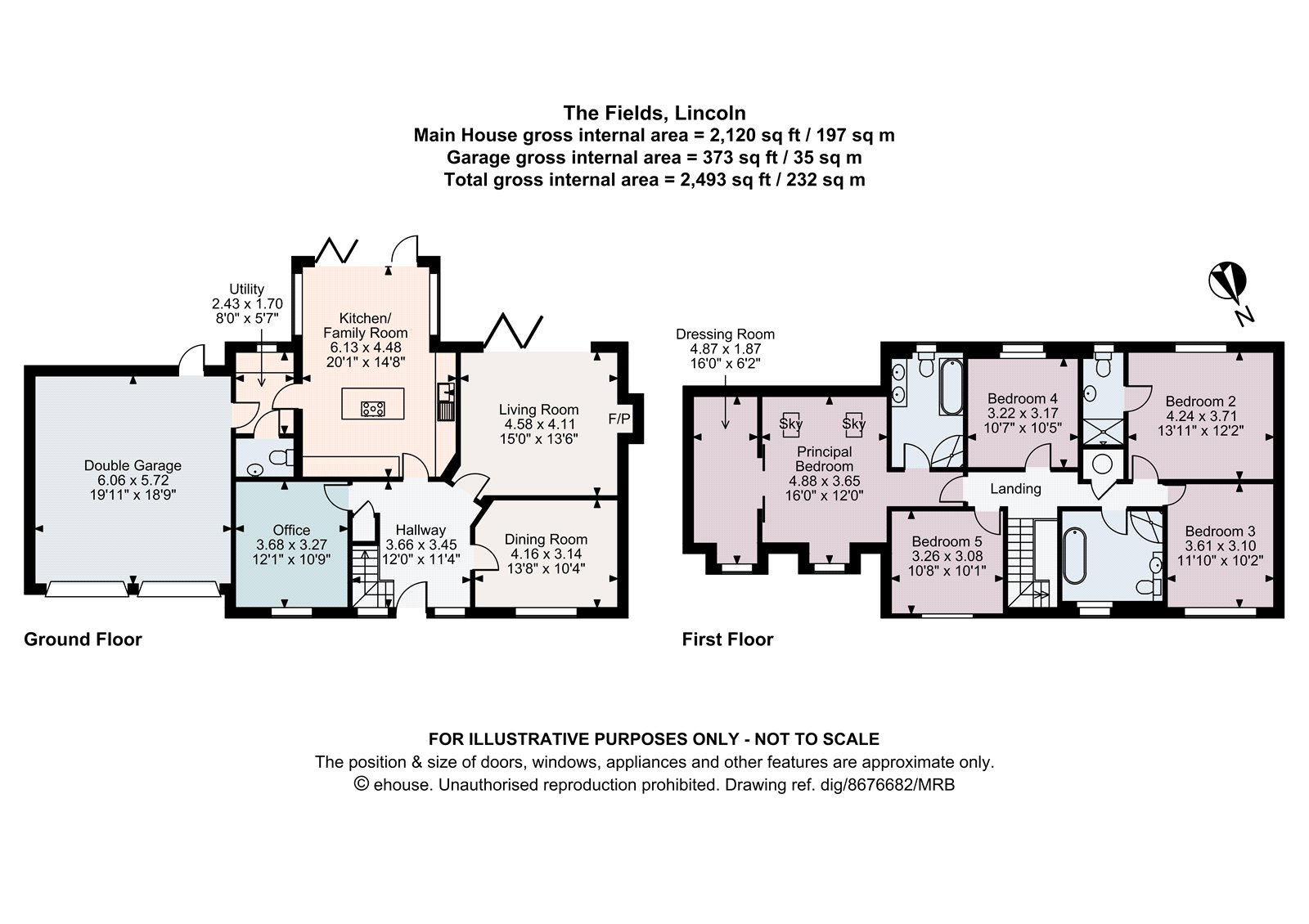 11, The Fields, Lincoln floorplan
