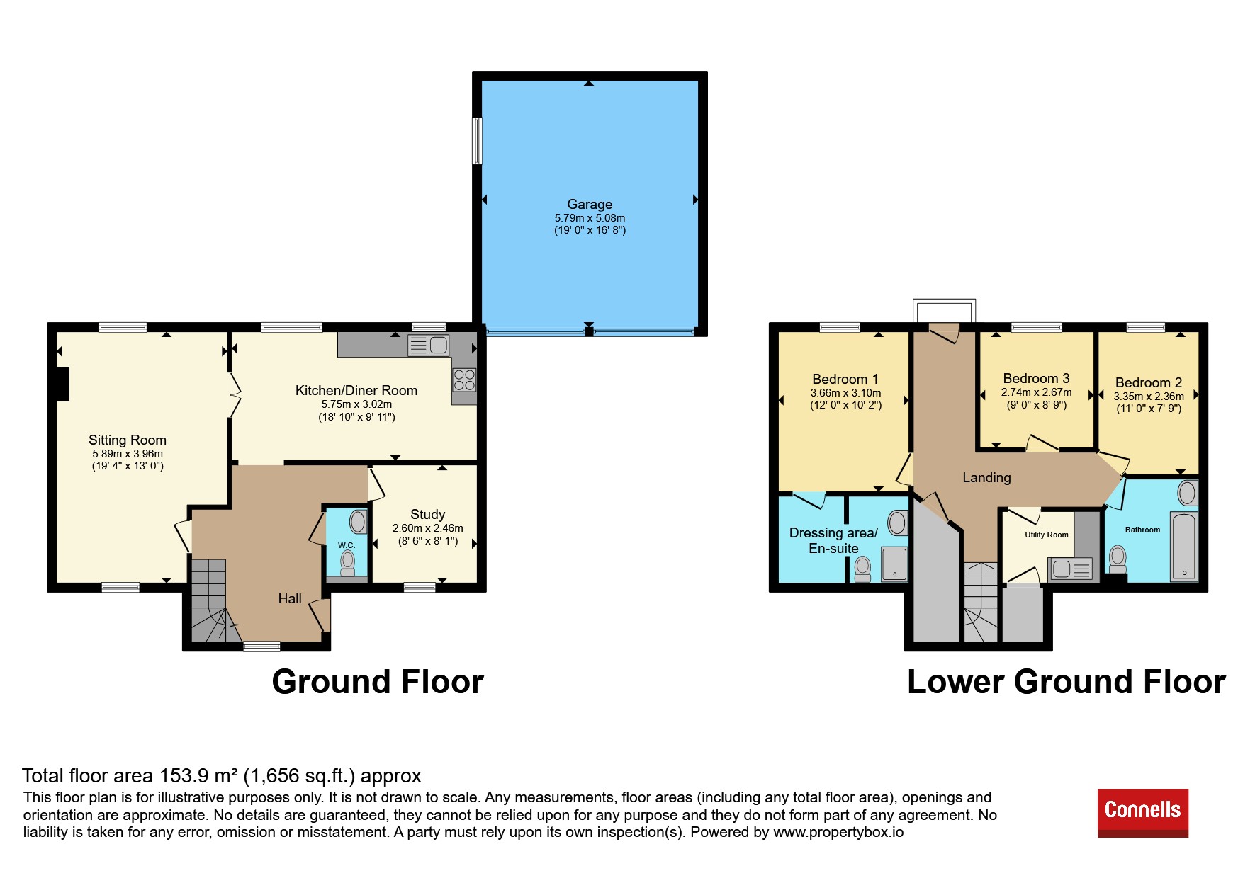 15, Orchard Rise, Burford floorplan