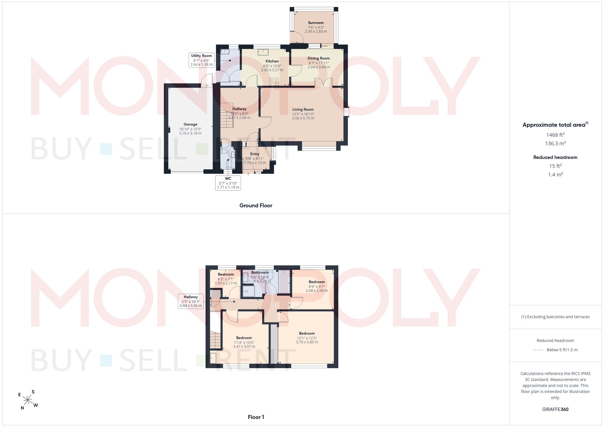 39 Ffordd Glyn Coed-y-Glyn, Wrexham floorplan
