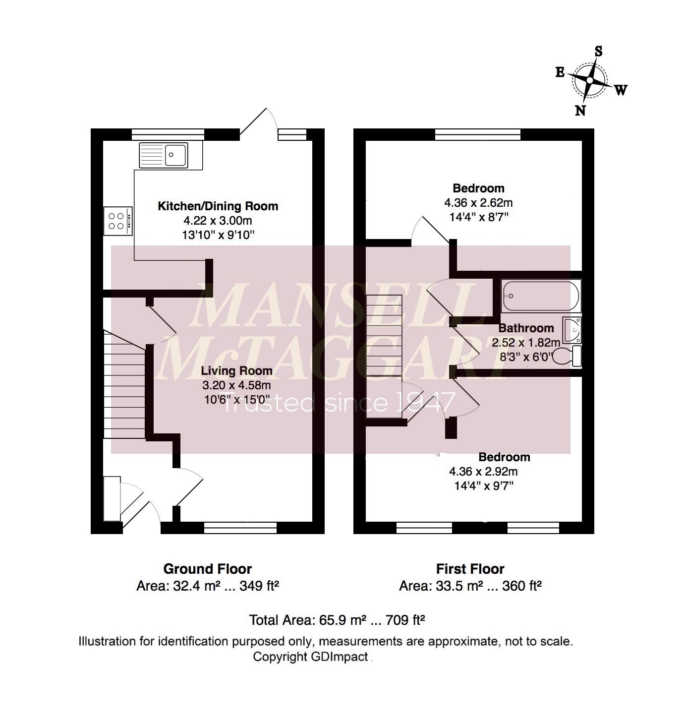 2 Bedrooms Terraced house for sale in Maple Drive, East Grinstead, West Sussex RH19