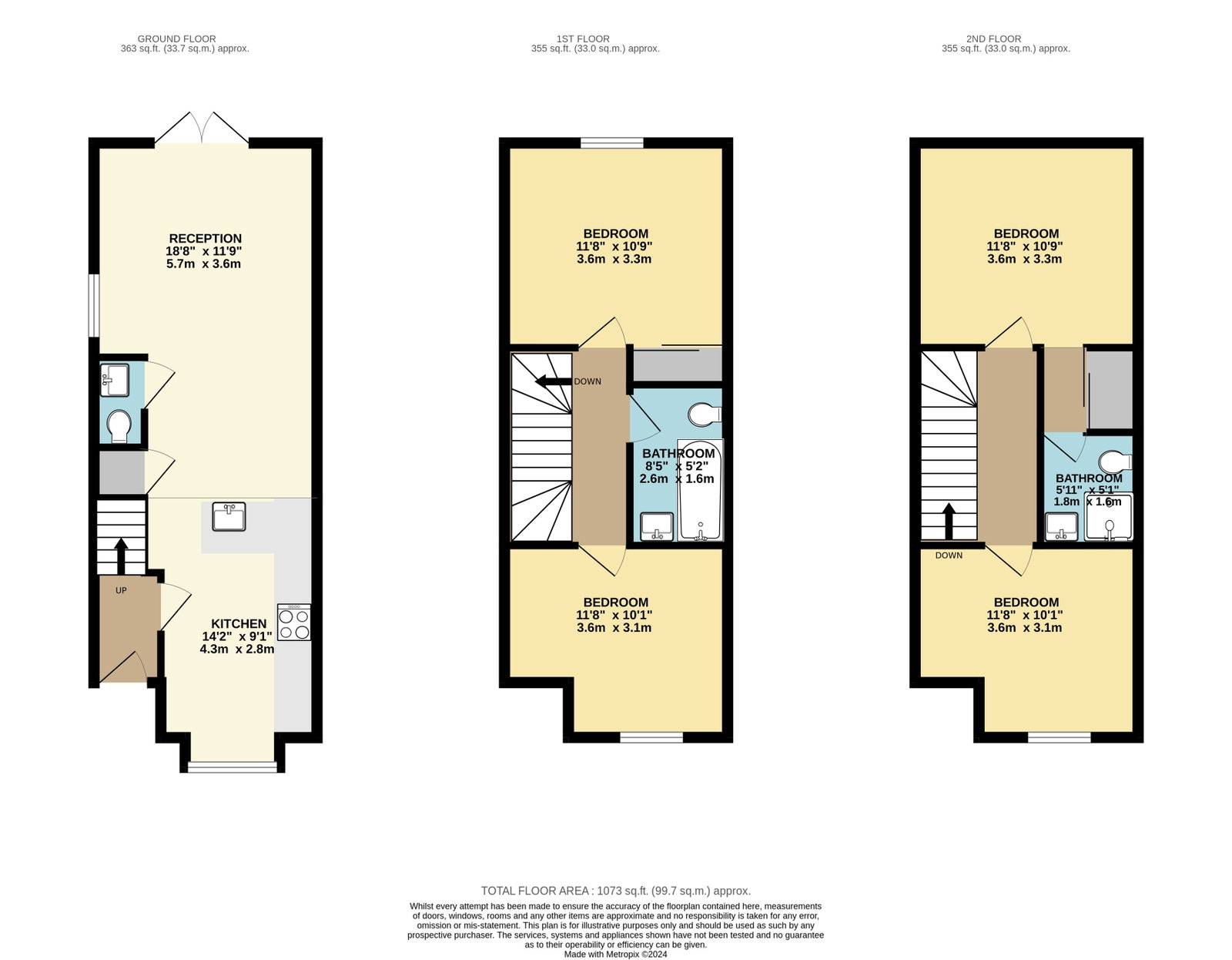 304, Mauldeth Road, Manchester floorplan