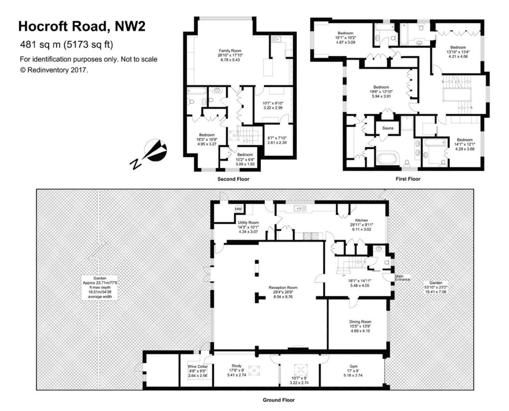 32, Hocroft Road, London floorplan