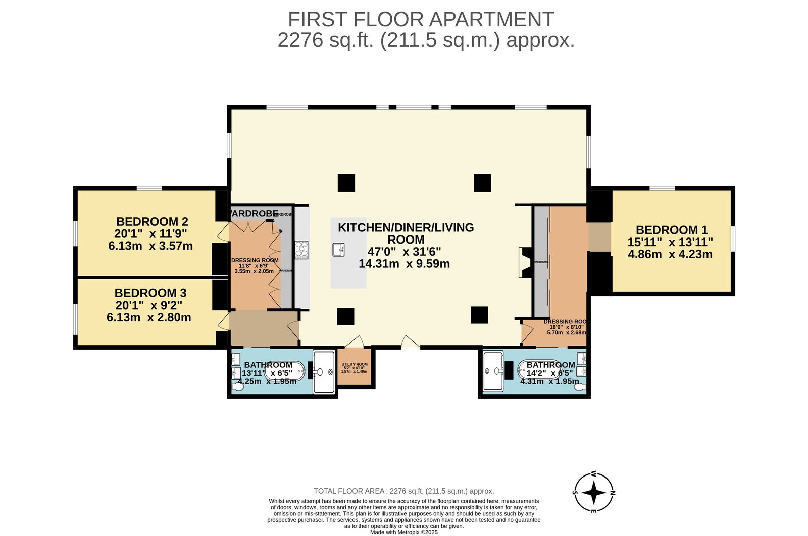 14,Flat 4 Trafalgar Court, Craigie Drive, Plymouth floorplan