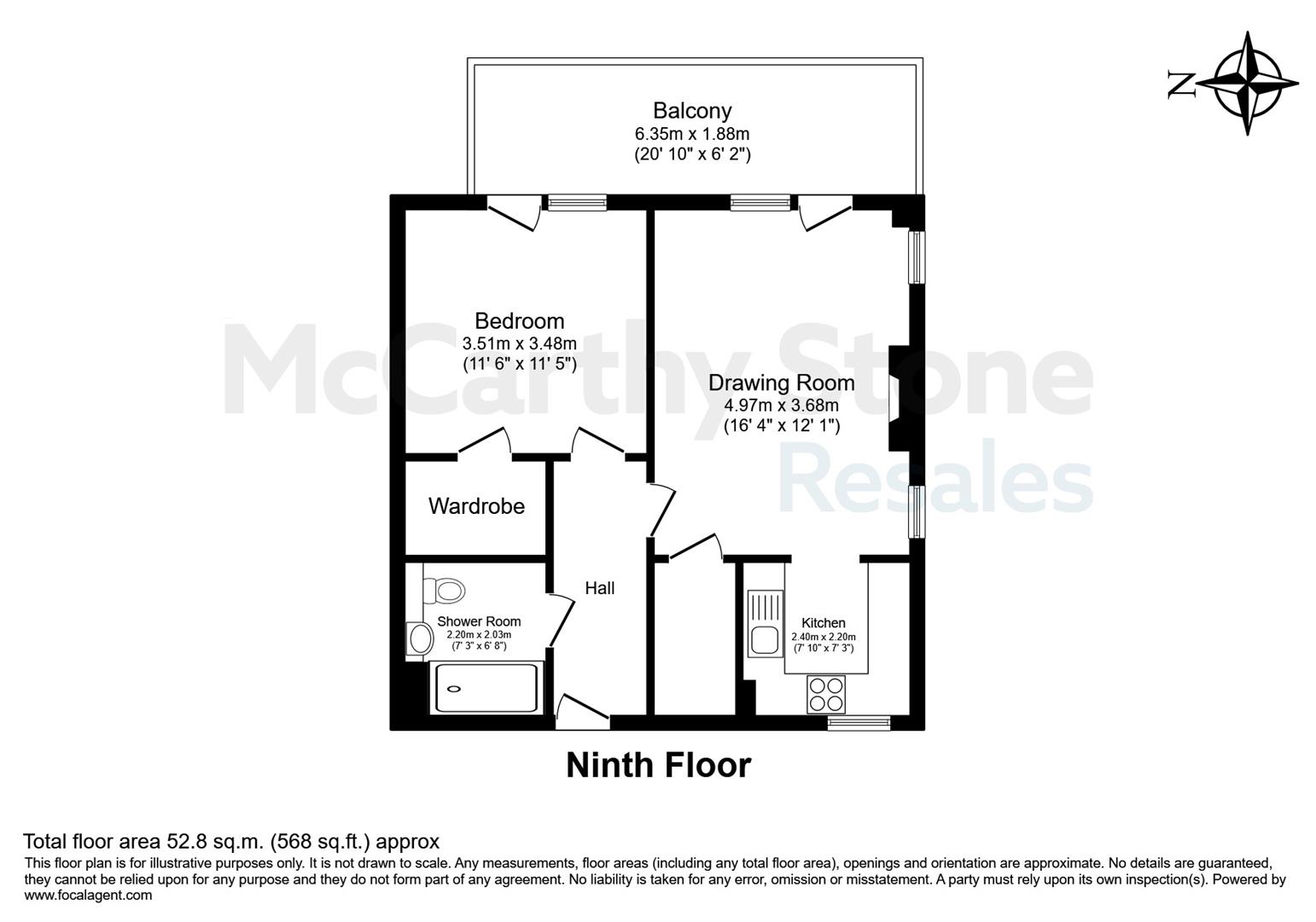 34 Viewpoint, Harbour Road, Gosport floorplan