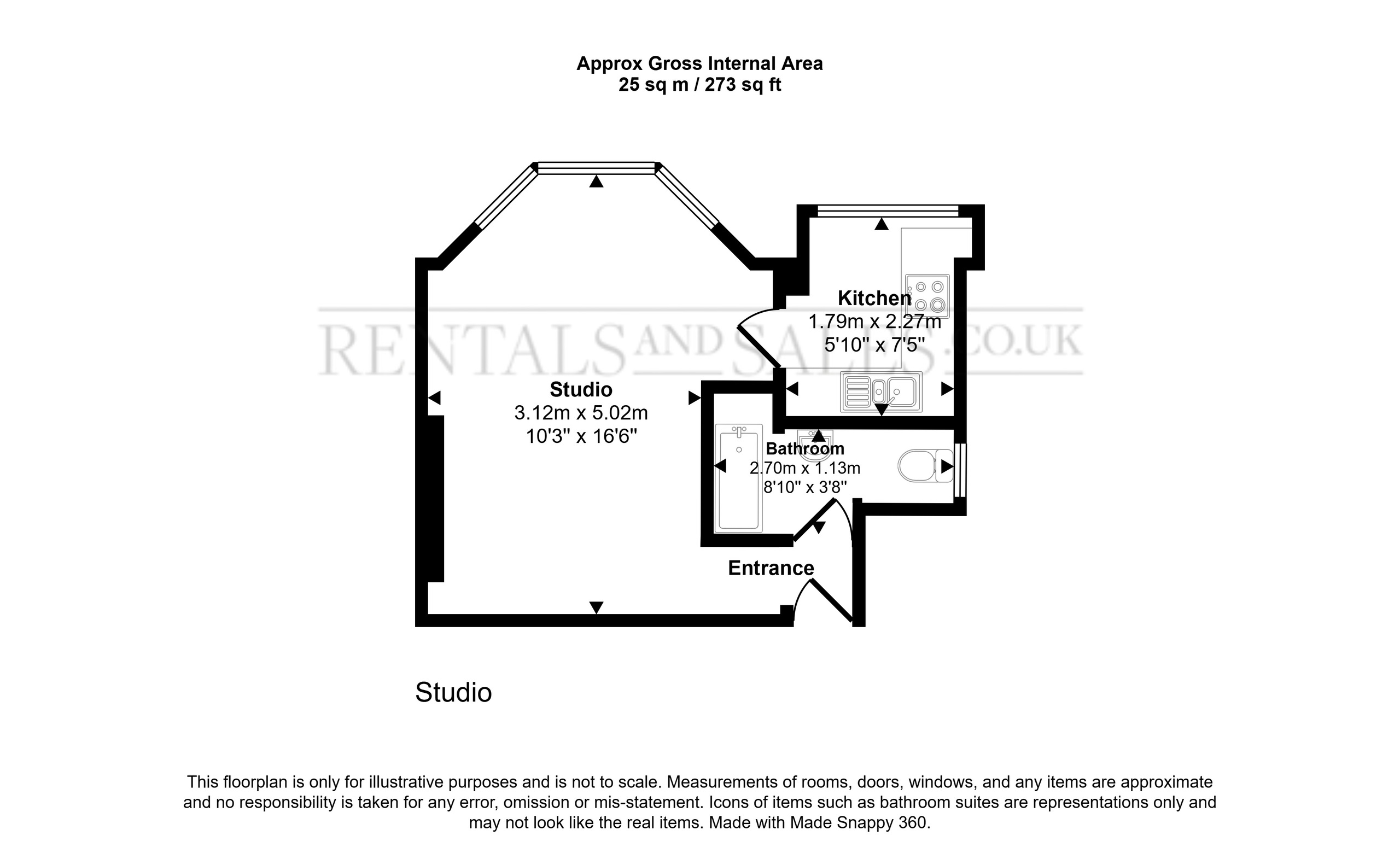 Flat 3, Raynes Park floorplan