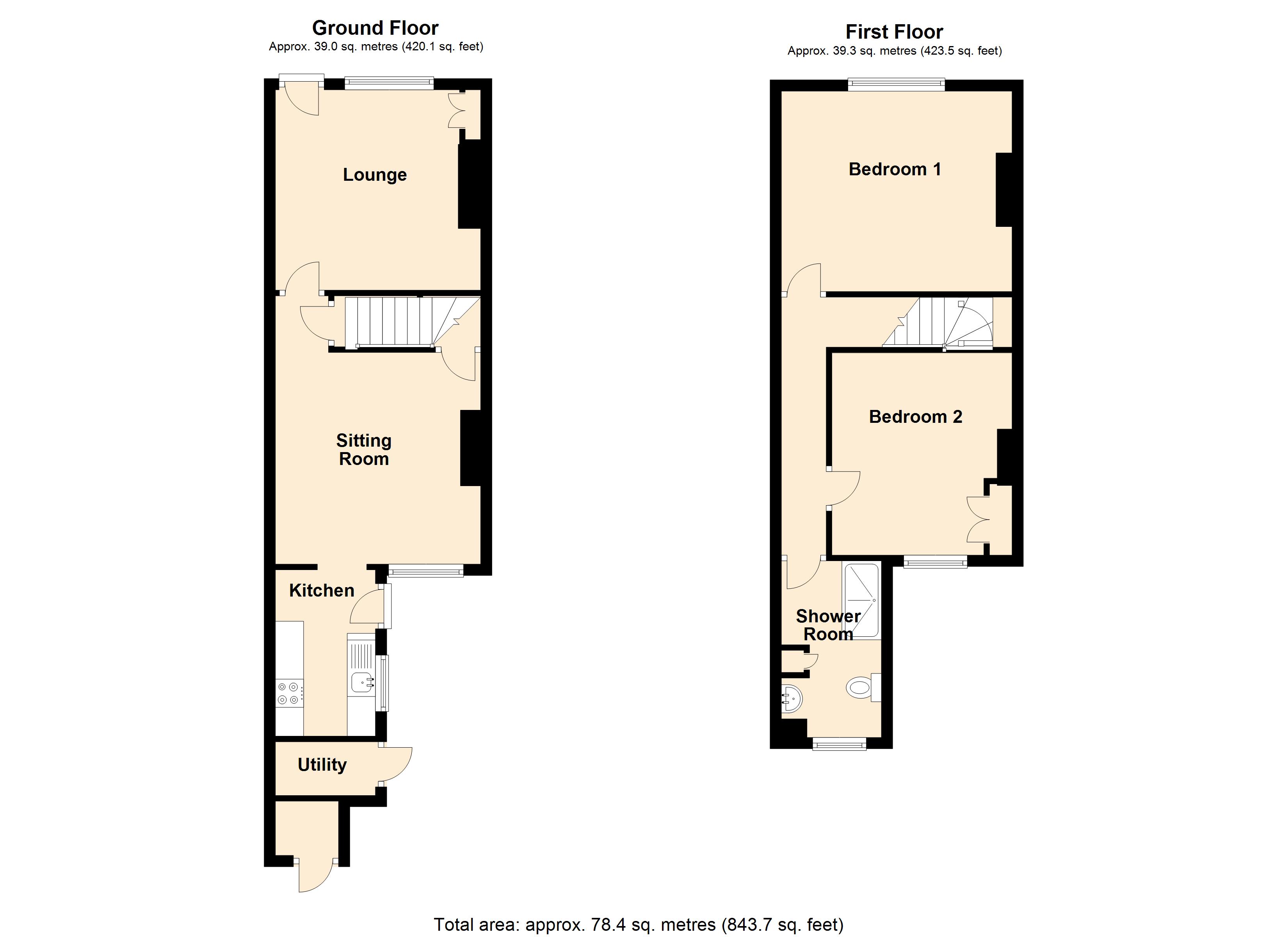 Grove Lane, Barrow Upon Soar LE12, 2 bedroom terraced house for sale