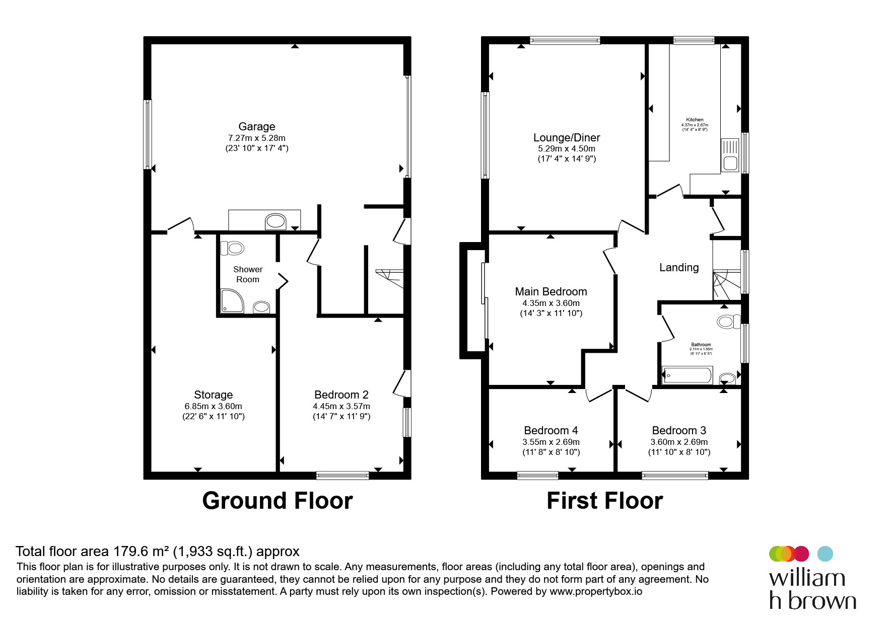1a, Queen Street, Worksop floorplan