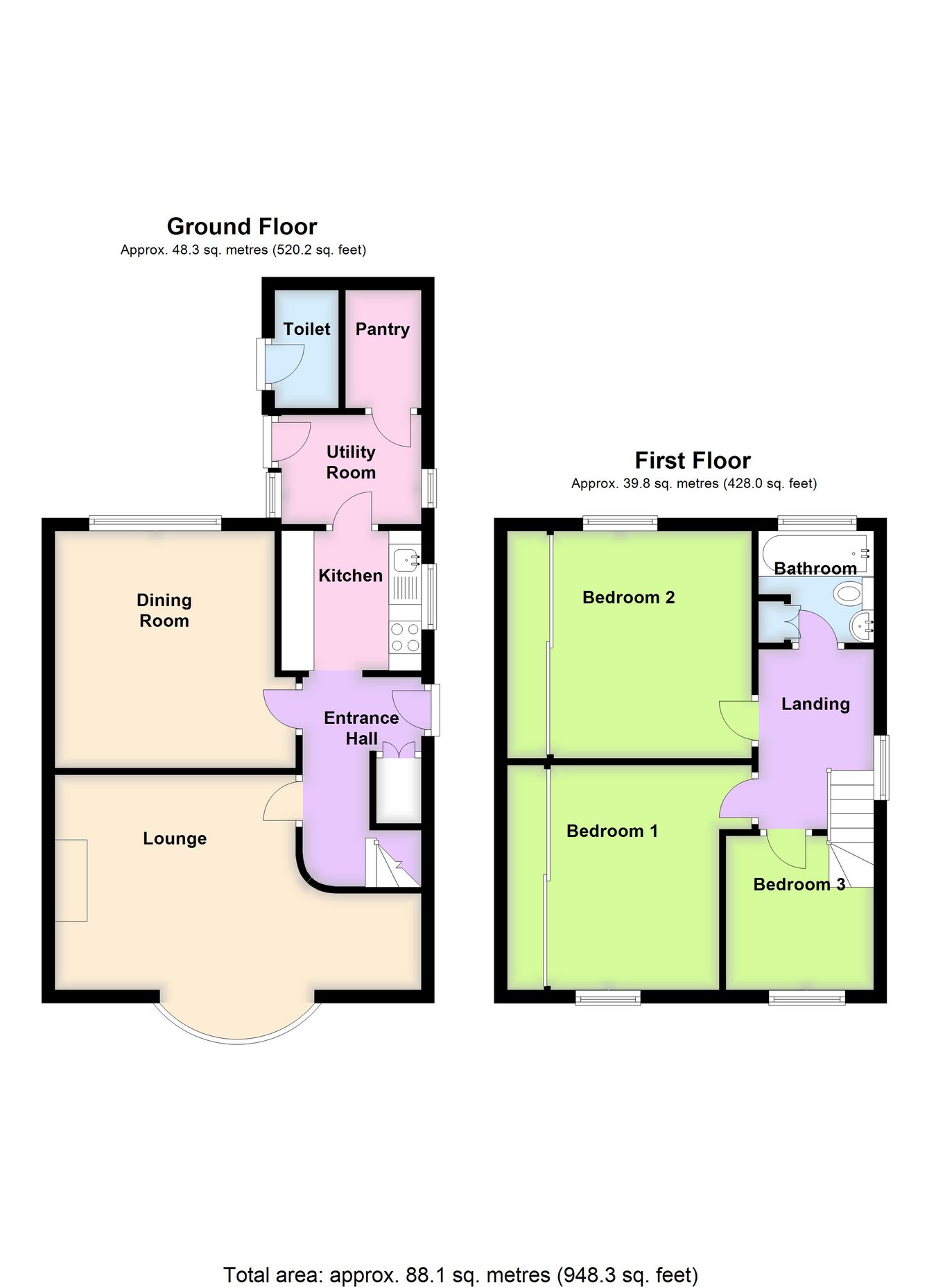 17, Park Road, Boston floorplan