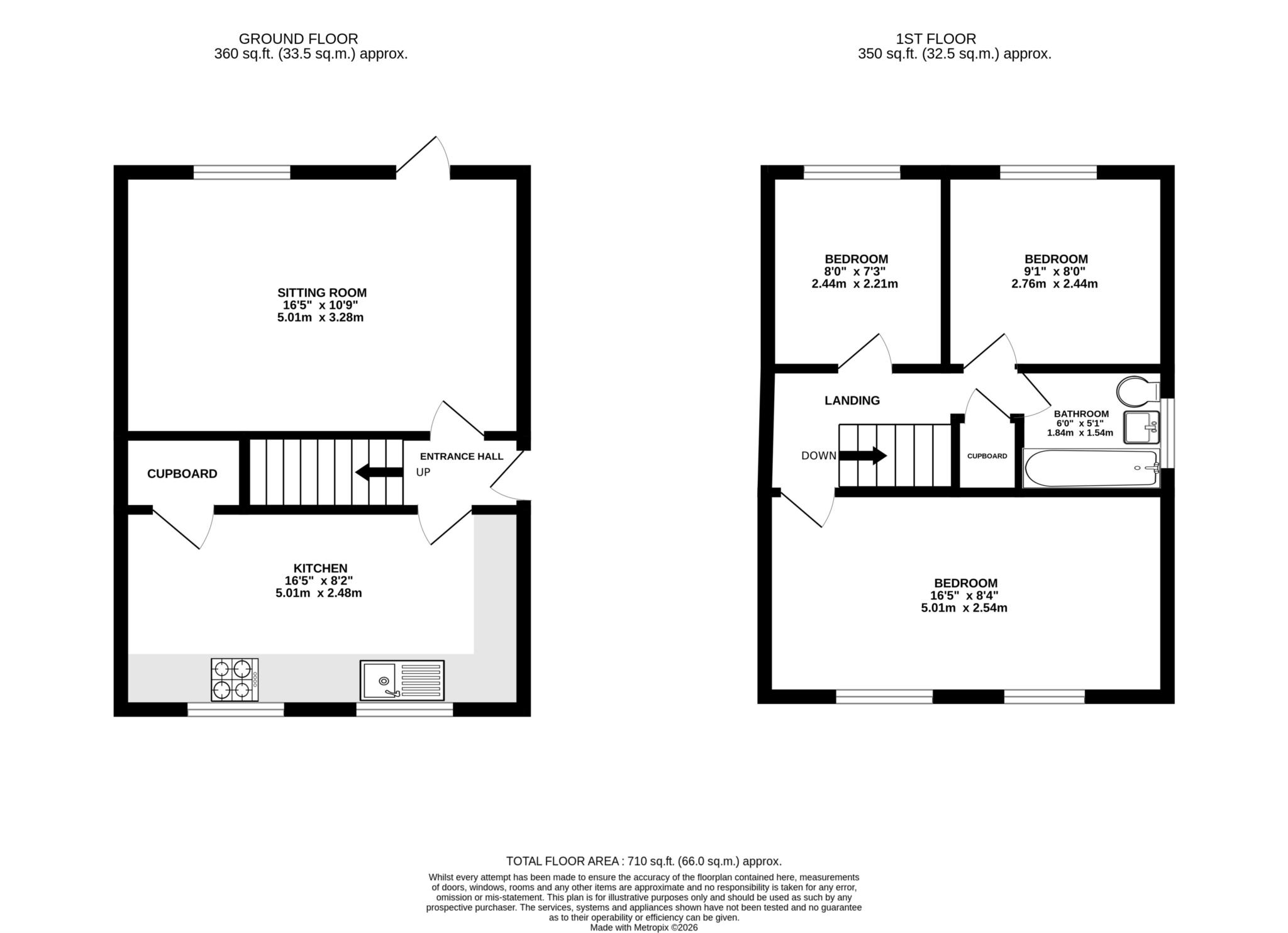 13, Clarendon Drive, Great Yarmouth floorplan