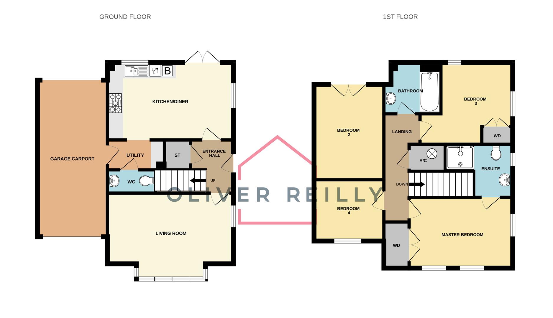 7, Garood Close, Newark floorplan