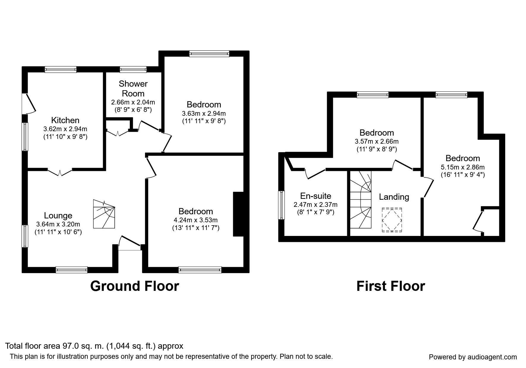 76, Northwood Road, Kent floorplan