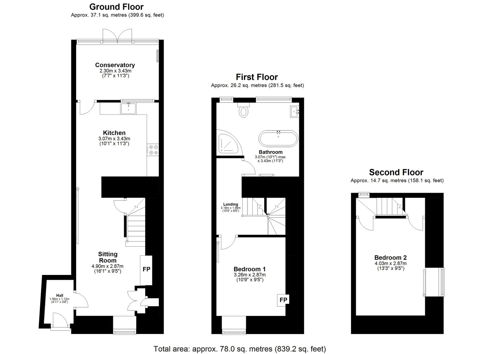 10, New Church Street, Tetbury floorplan