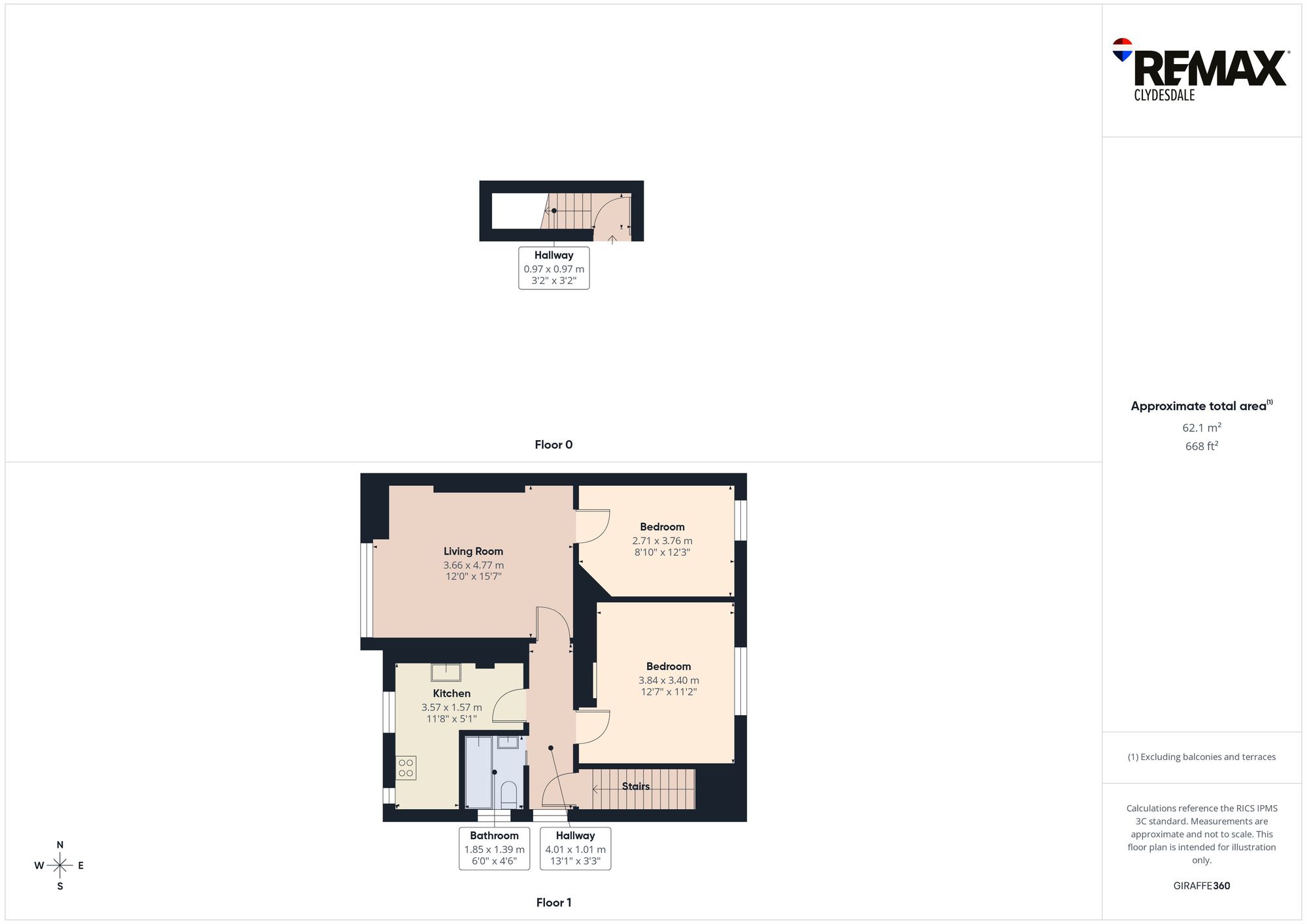60 Brown Street, Carluke floorplan