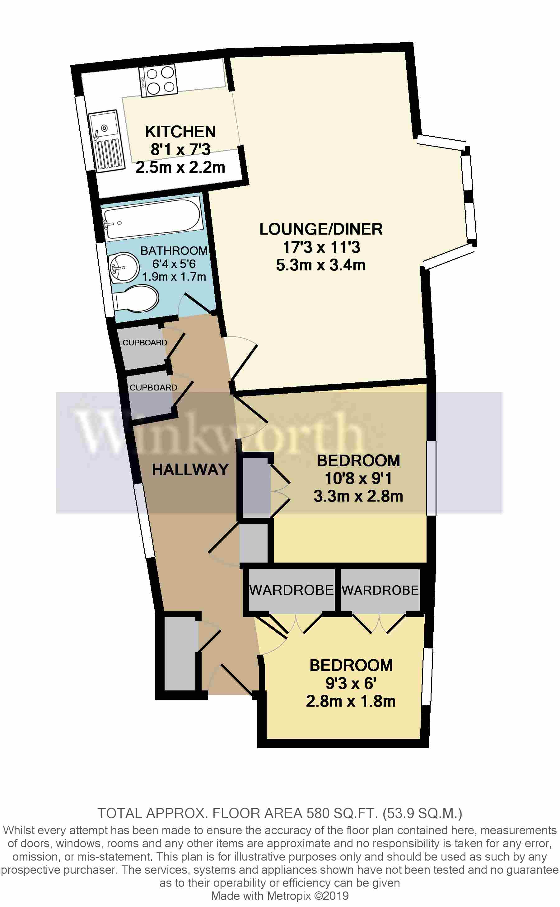 2 Bedrooms Flat to rent in Maltings Place, Reading, Berkshire RG1