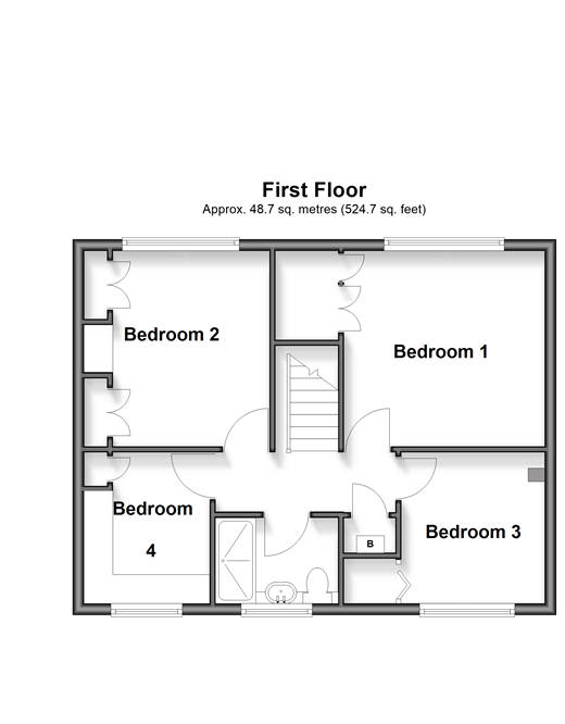 Greenfinches Hempstead, Gillingham floorplan