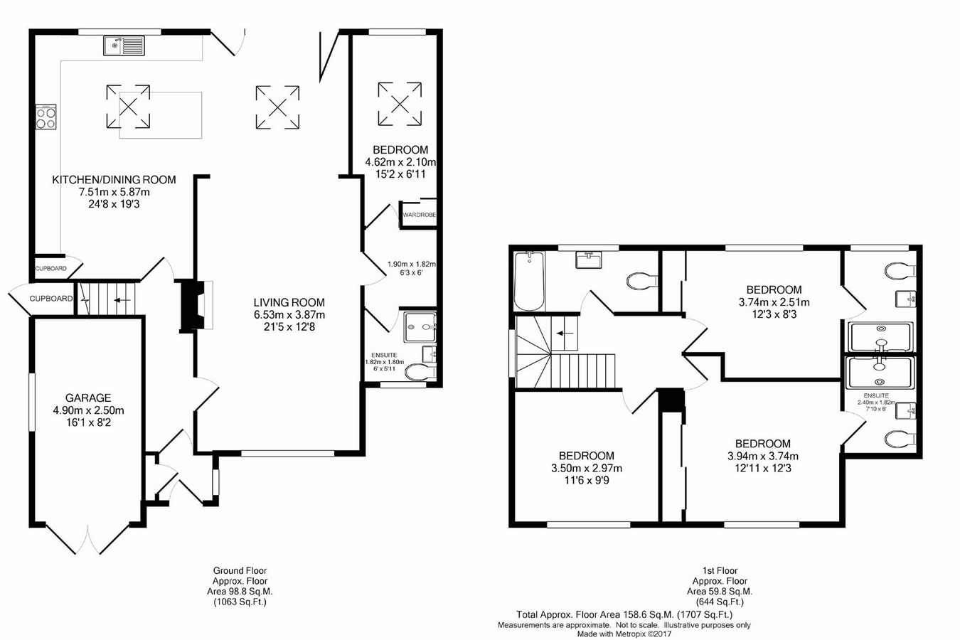 4 Bedrooms Detached house to rent in Summer Trees, Lower Sunbury, Surrey TW16