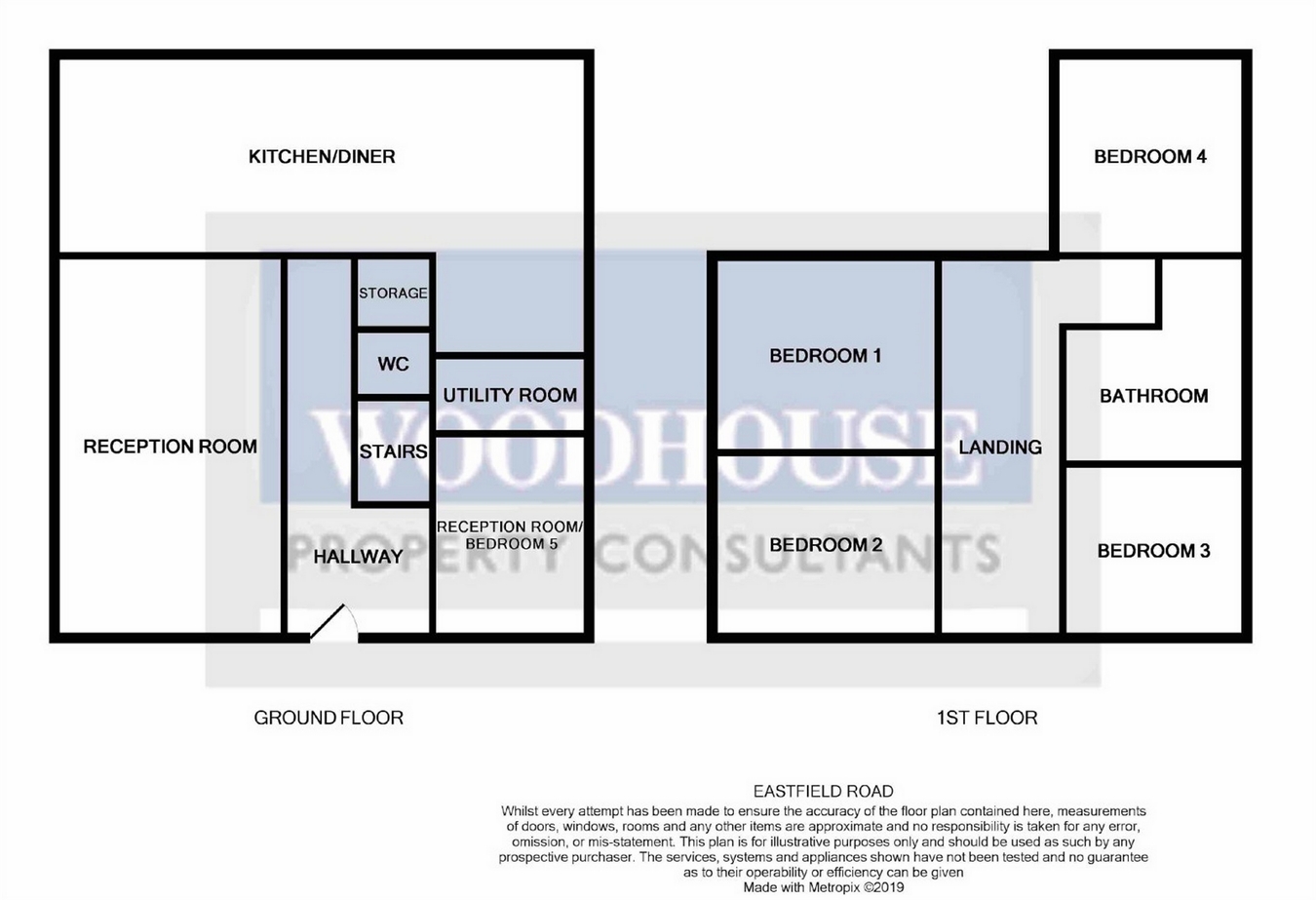 4 Bedrooms Semi-detached house for sale in Eastfield Road, Waltham Cross, Hertfordshire EN8