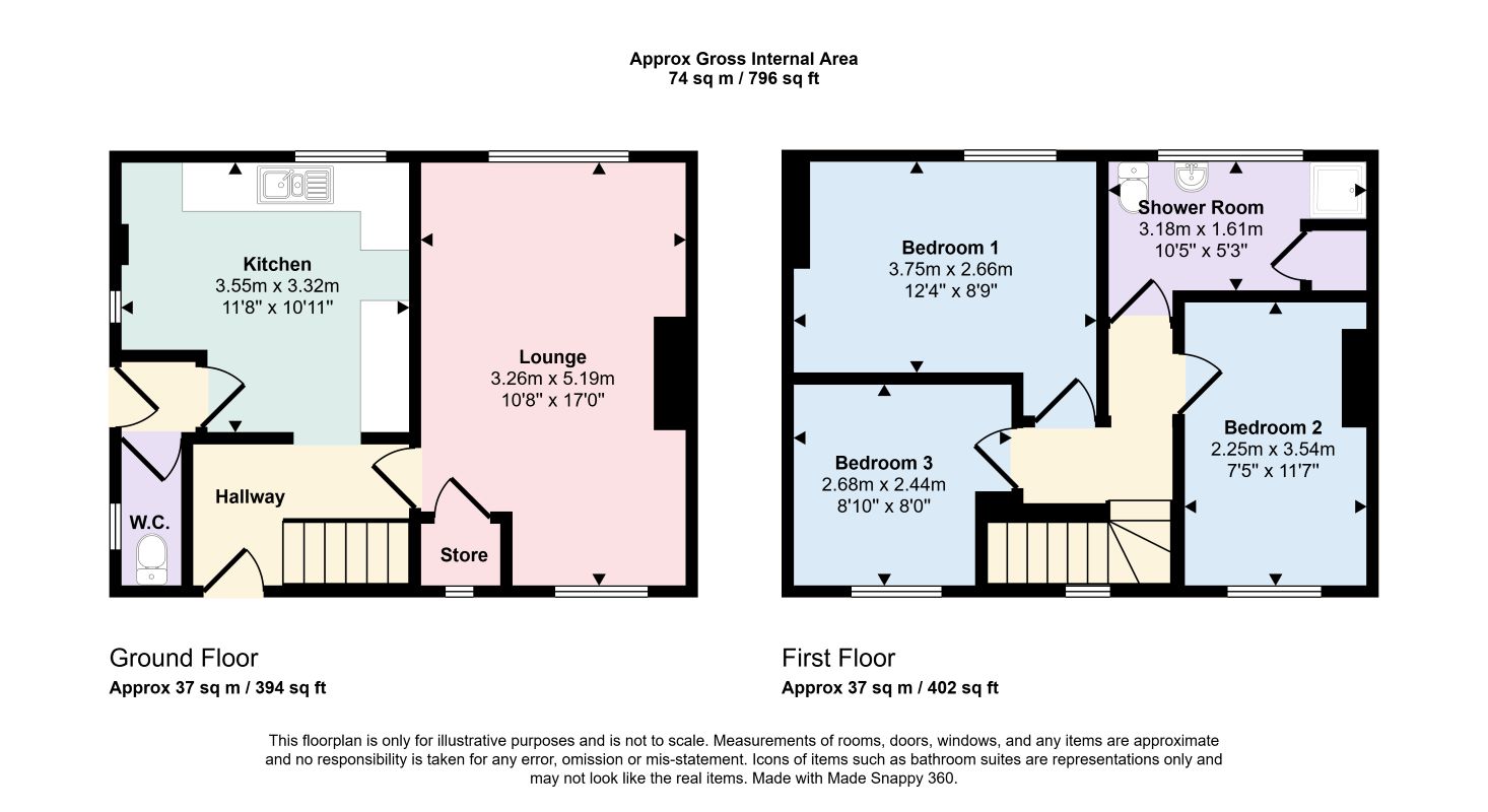 Glanyrafon Road, Bridgend floorplan