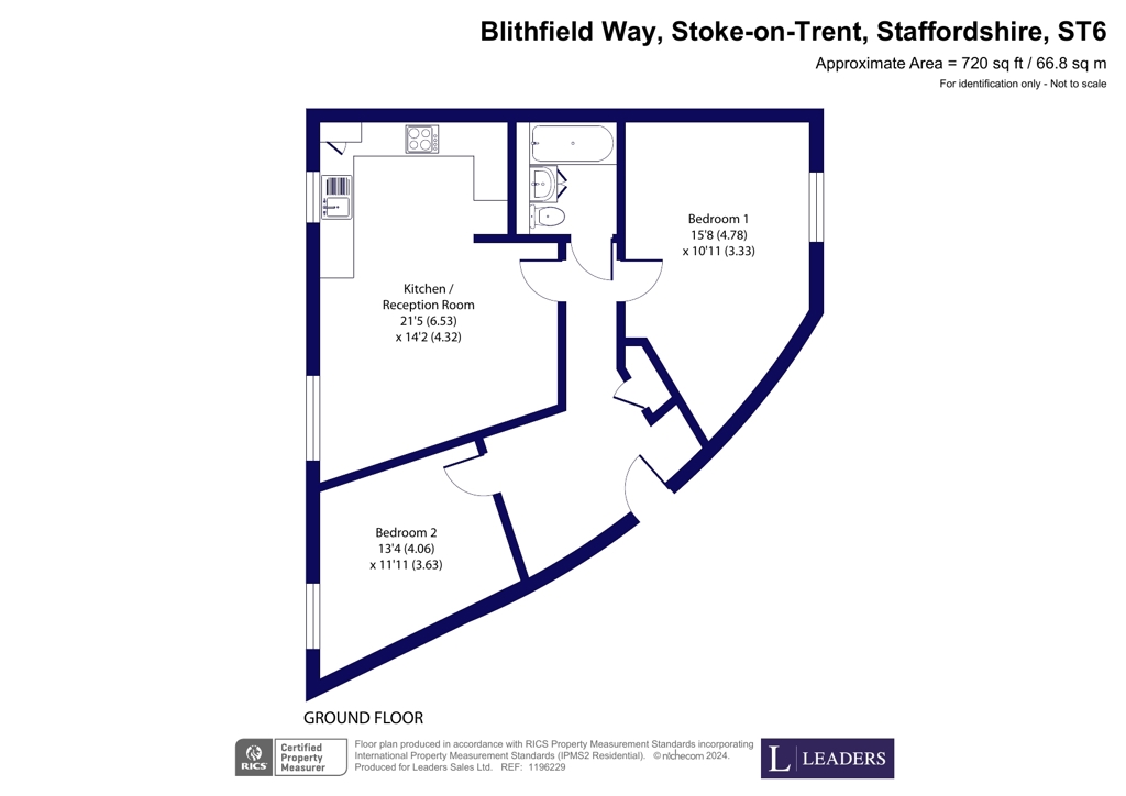 14, Blithfield Way, Staffordshire floorplan