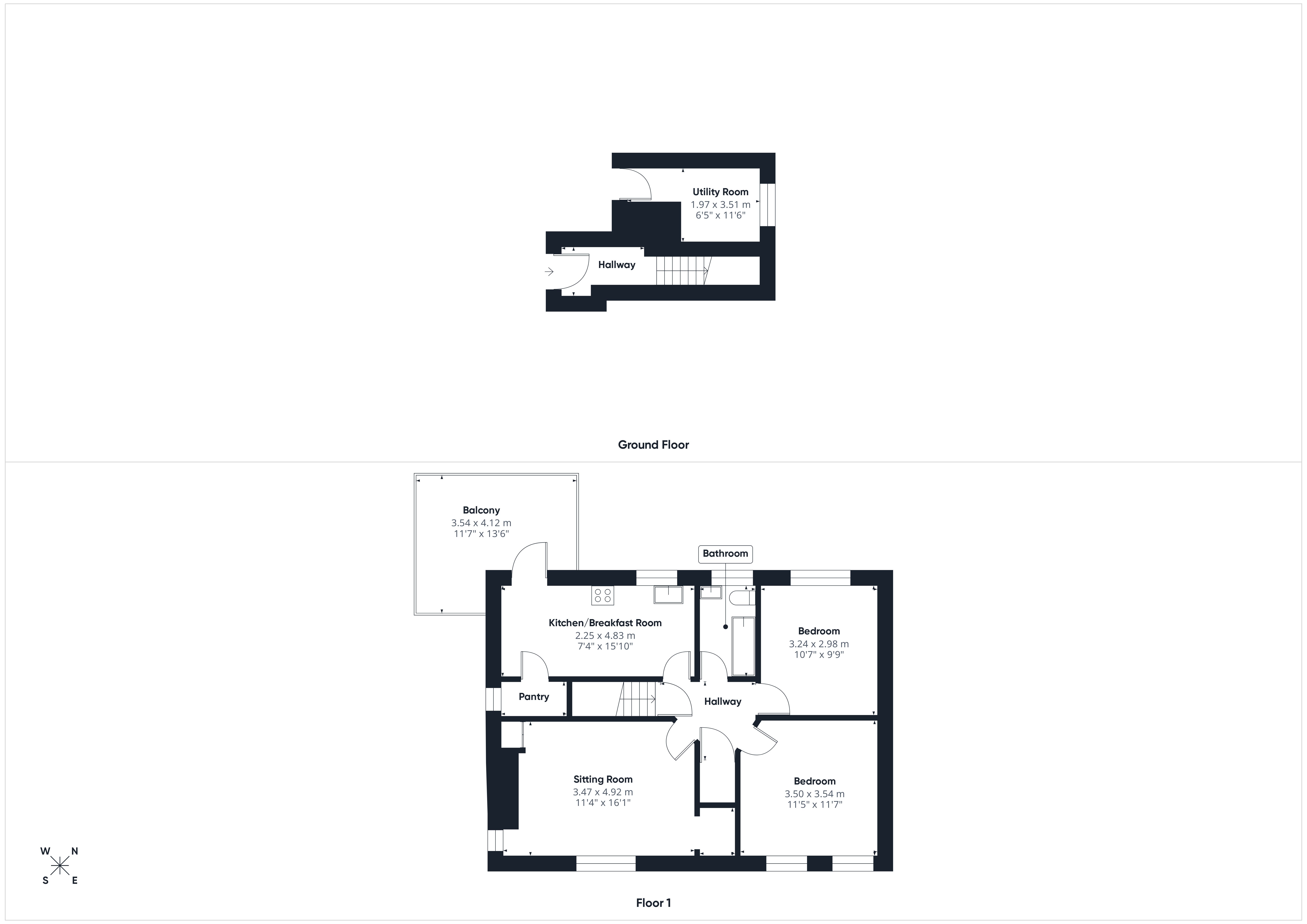 45, The Claytons, Ross-on-Wye floorplan