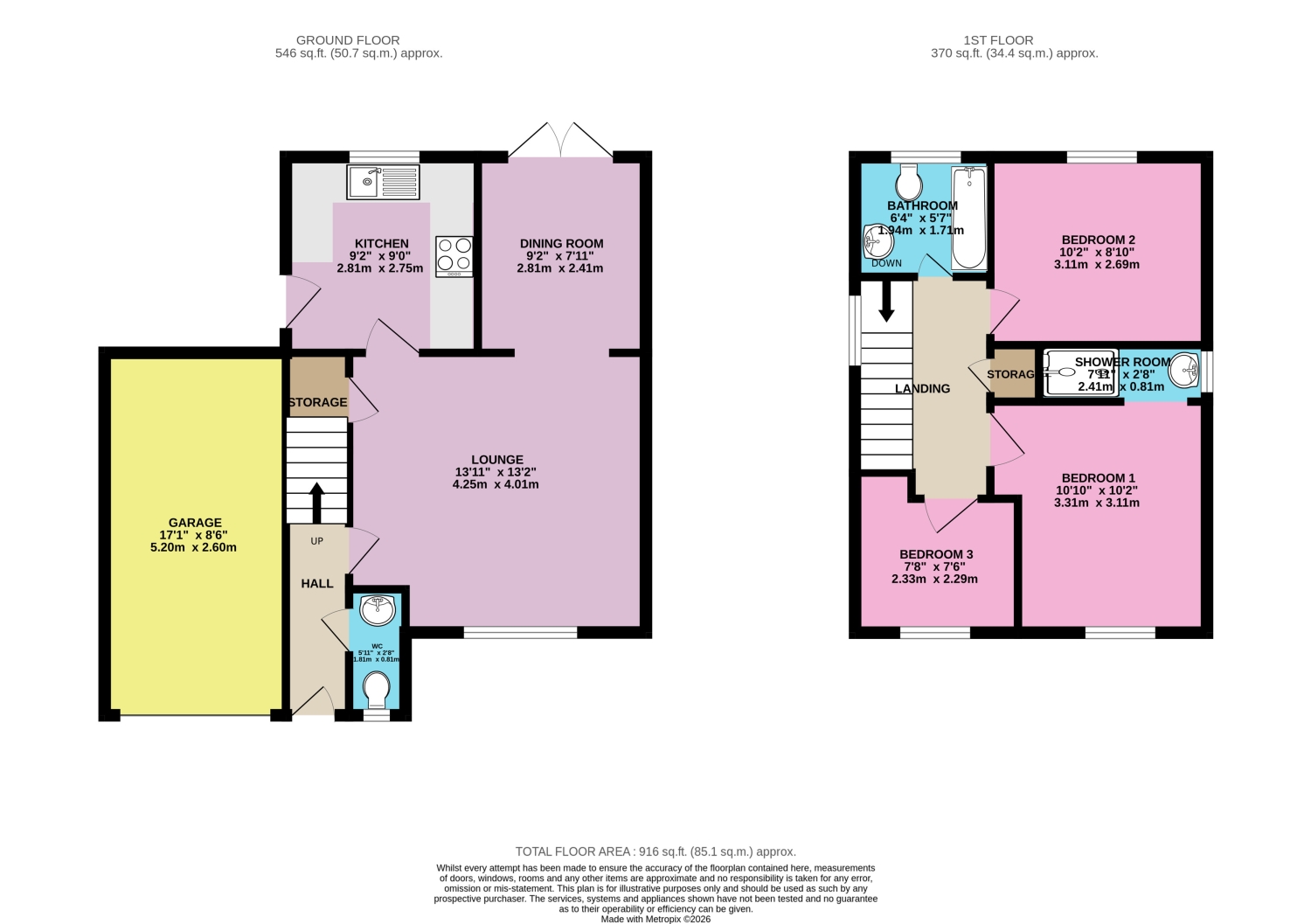 33, WILLOW DRIVE, SELBY floorplan