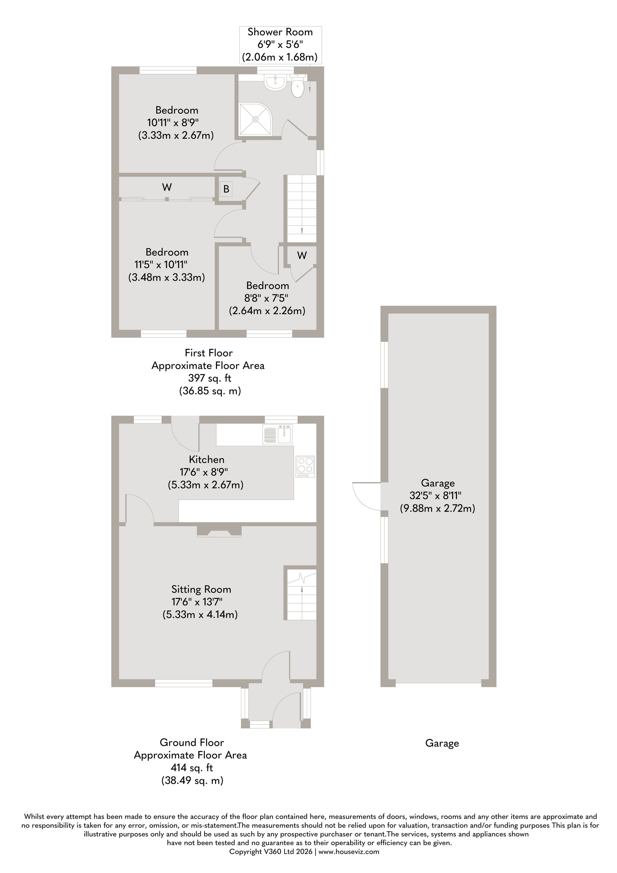 3 Chestnut Road, King's Lynn floorplan