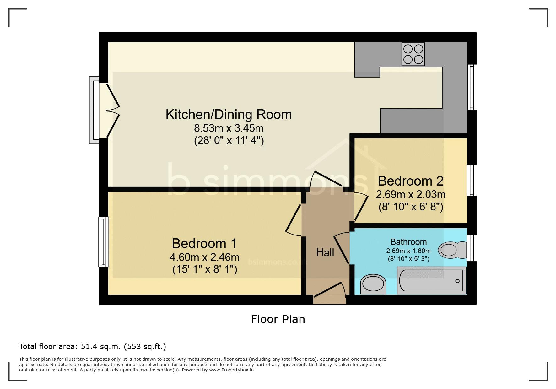 44, Longwood Avenue, Slough floorplan
