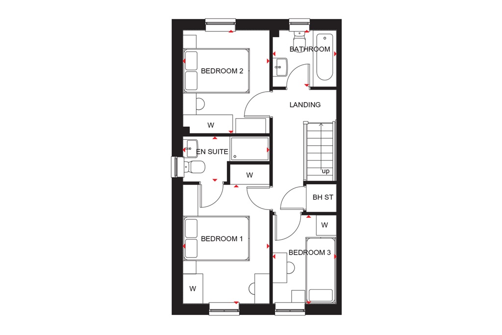 "Maidstone" at Yalberton Road, Paignton TQ4, 3 bedroom end terrace house for sale 62202391