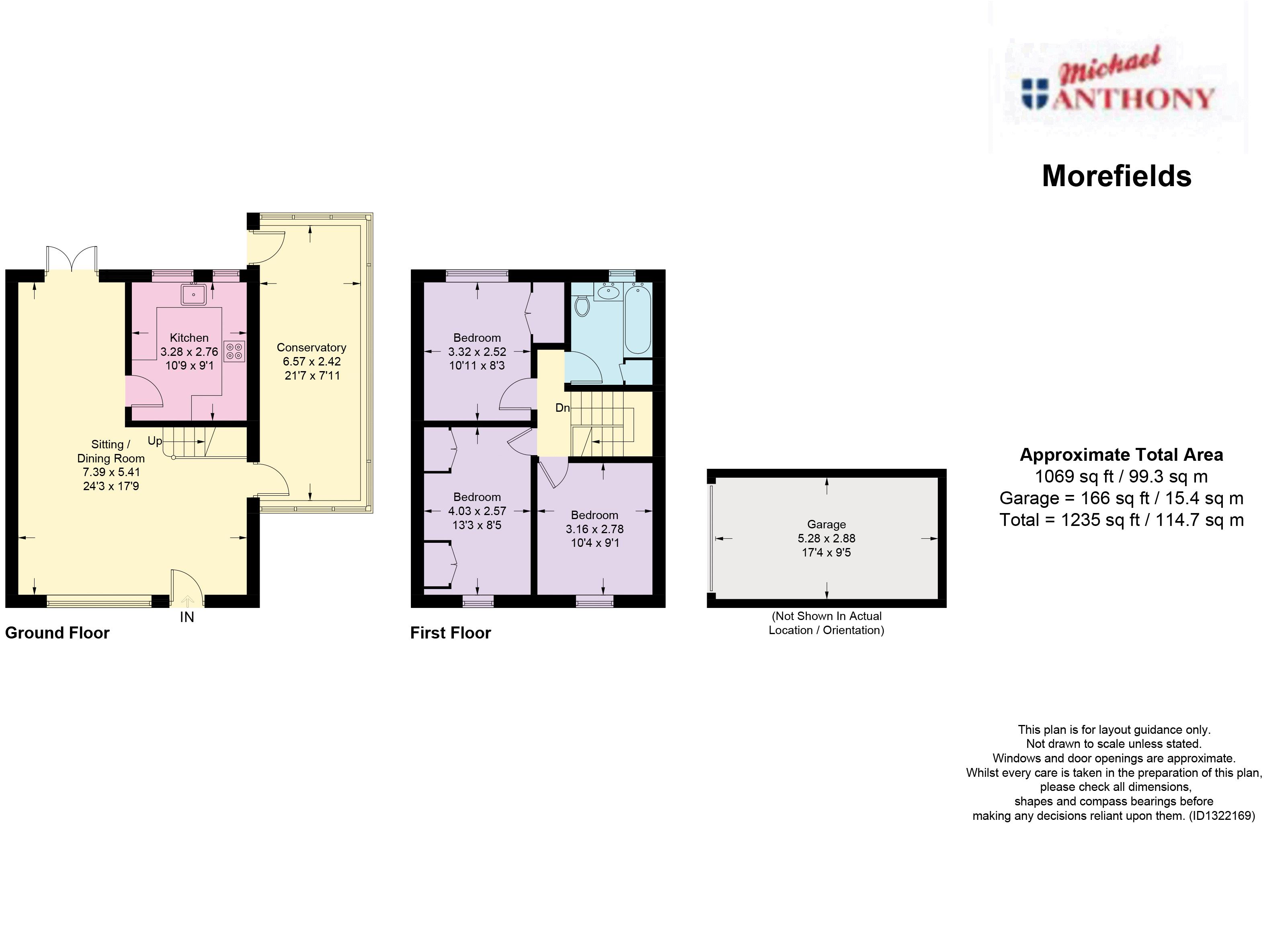42, Morefields, Tring floorplan