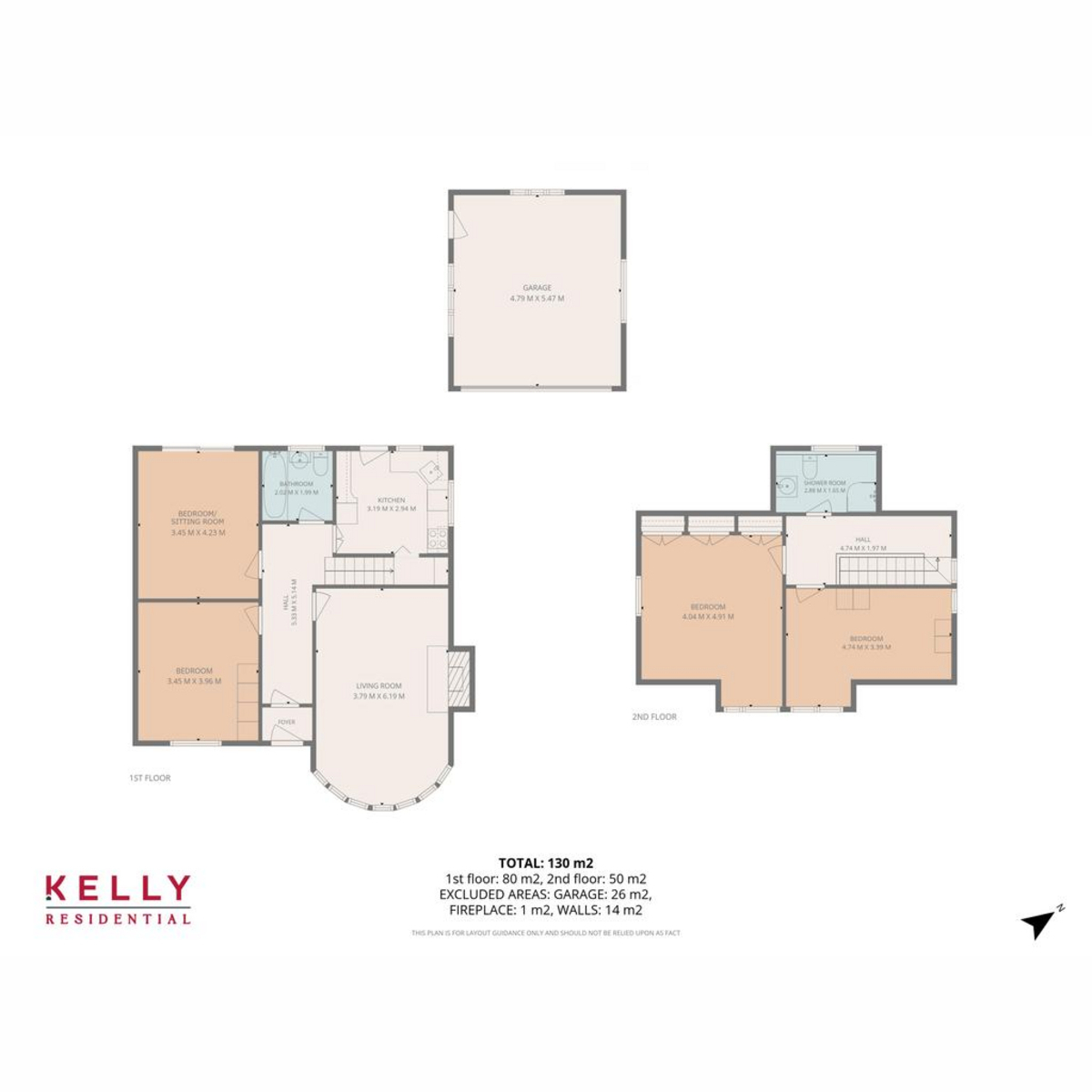 50, Broomfield Avenue, Glasgow floorplan
