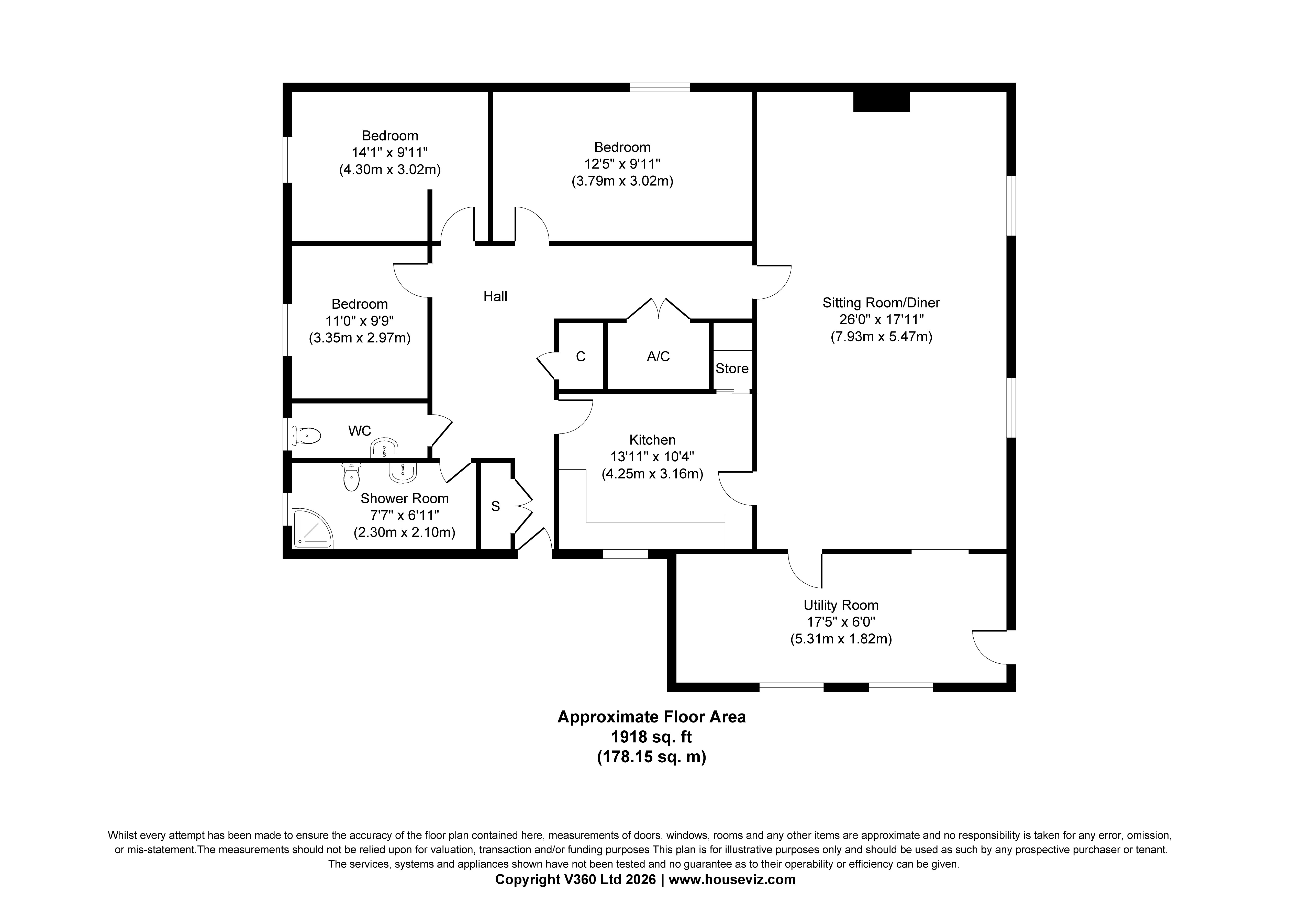 32a, Hunts Hill, Sudbury, Suffok floorplan