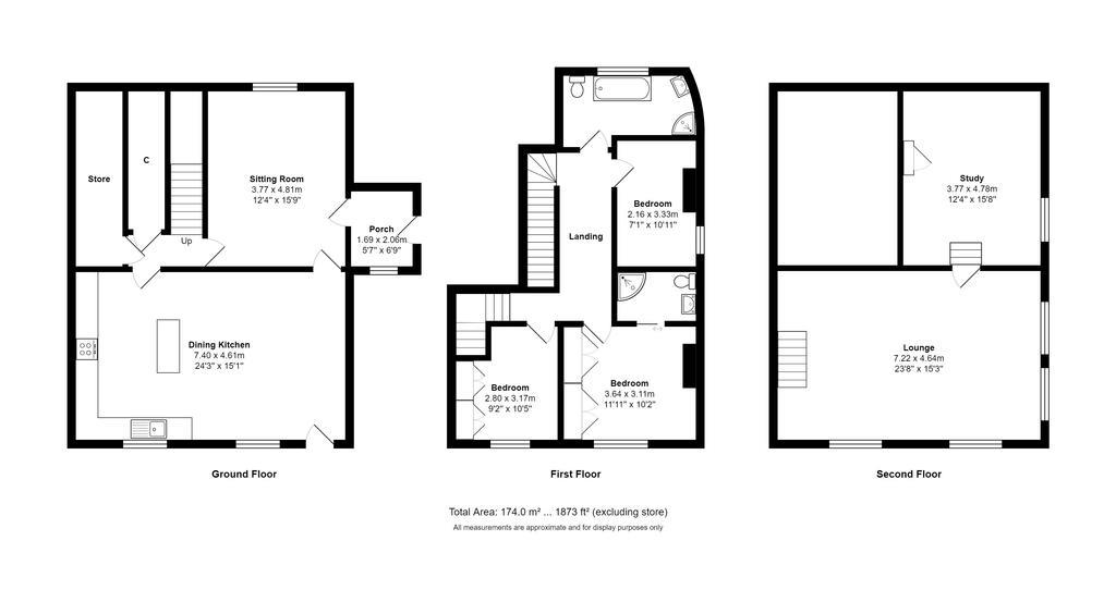The Sisters House, Chapel Fold, Lower Wyke BD12, 4 bedroom cottage for
